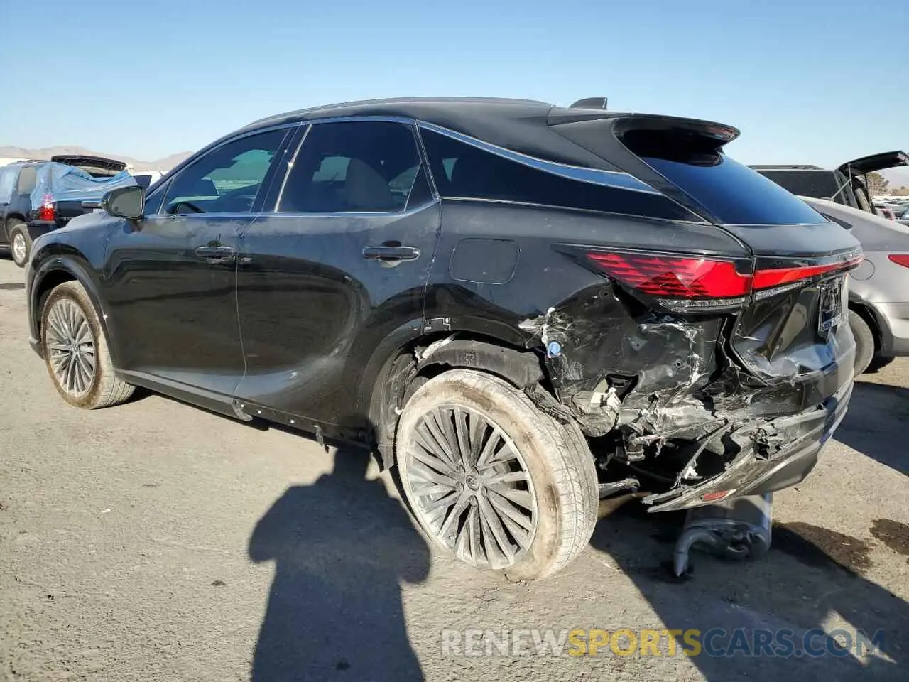 2 Photograph of a damaged car 2T2BBMCA3SC066299 LEXUS RX 350H BA 2025