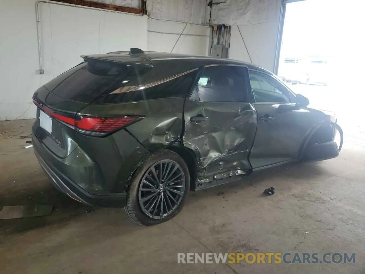 3 Photograph of a damaged car 2T2BBMCA4SC068238 LEXUS RX 350H BA 2025