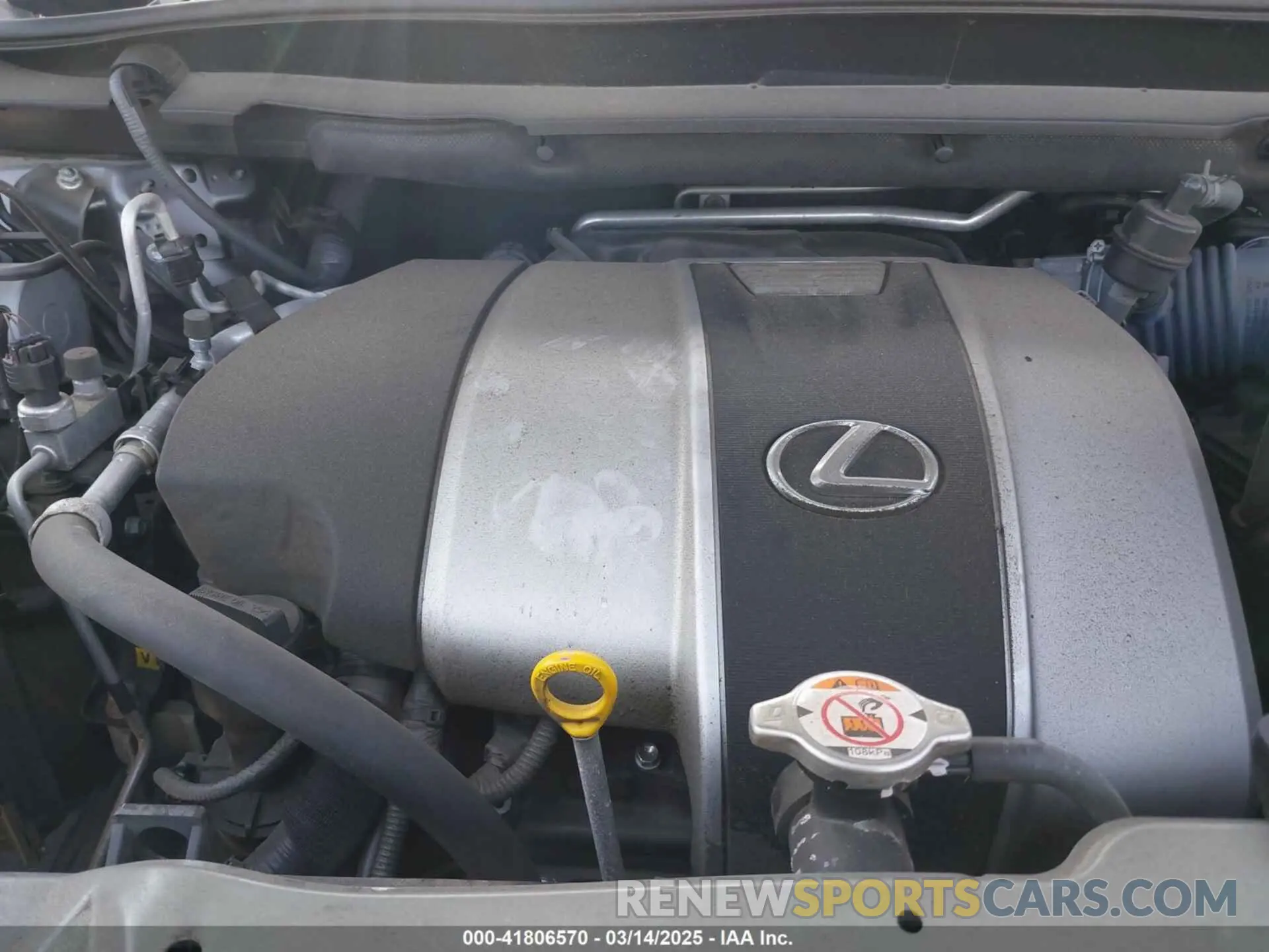 10 Photograph of a damaged car JTJDZKCA2K2018219 LEXUS RX 350L 2019