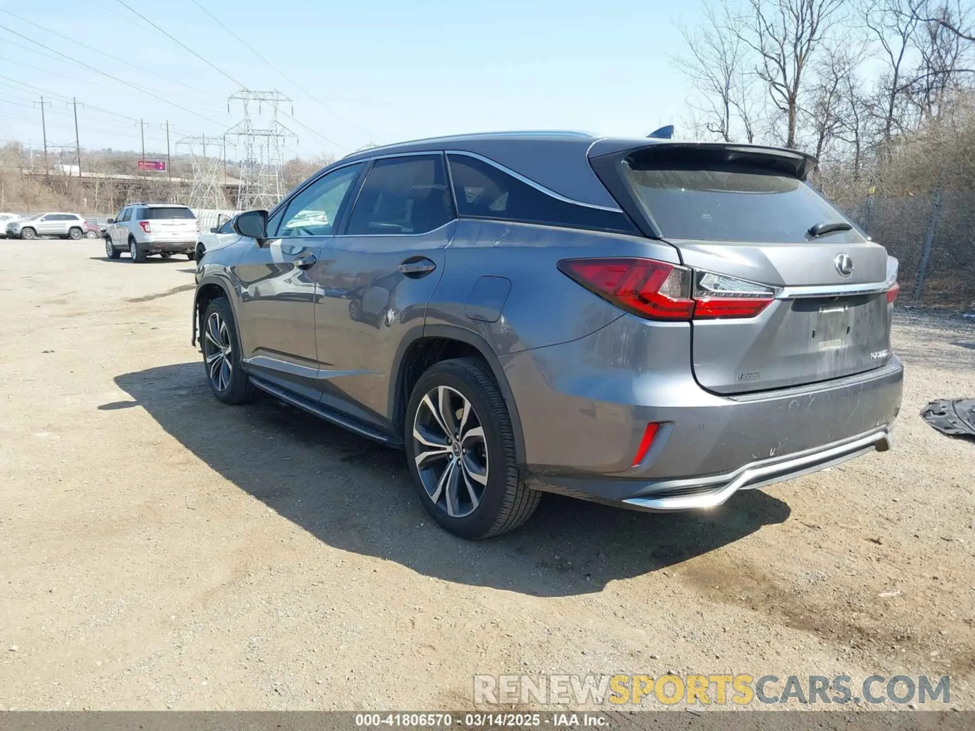 3 Photograph of a damaged car JTJDZKCA2K2018219 LEXUS RX 350L 2019