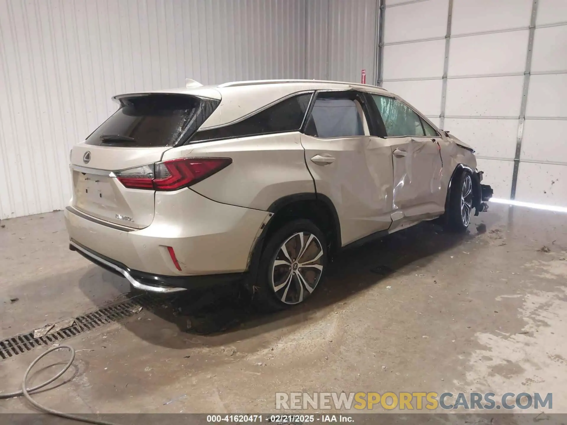 4 Photograph of a damaged car JTJDZKCA9K2019772 LEXUS RX 350L 2019