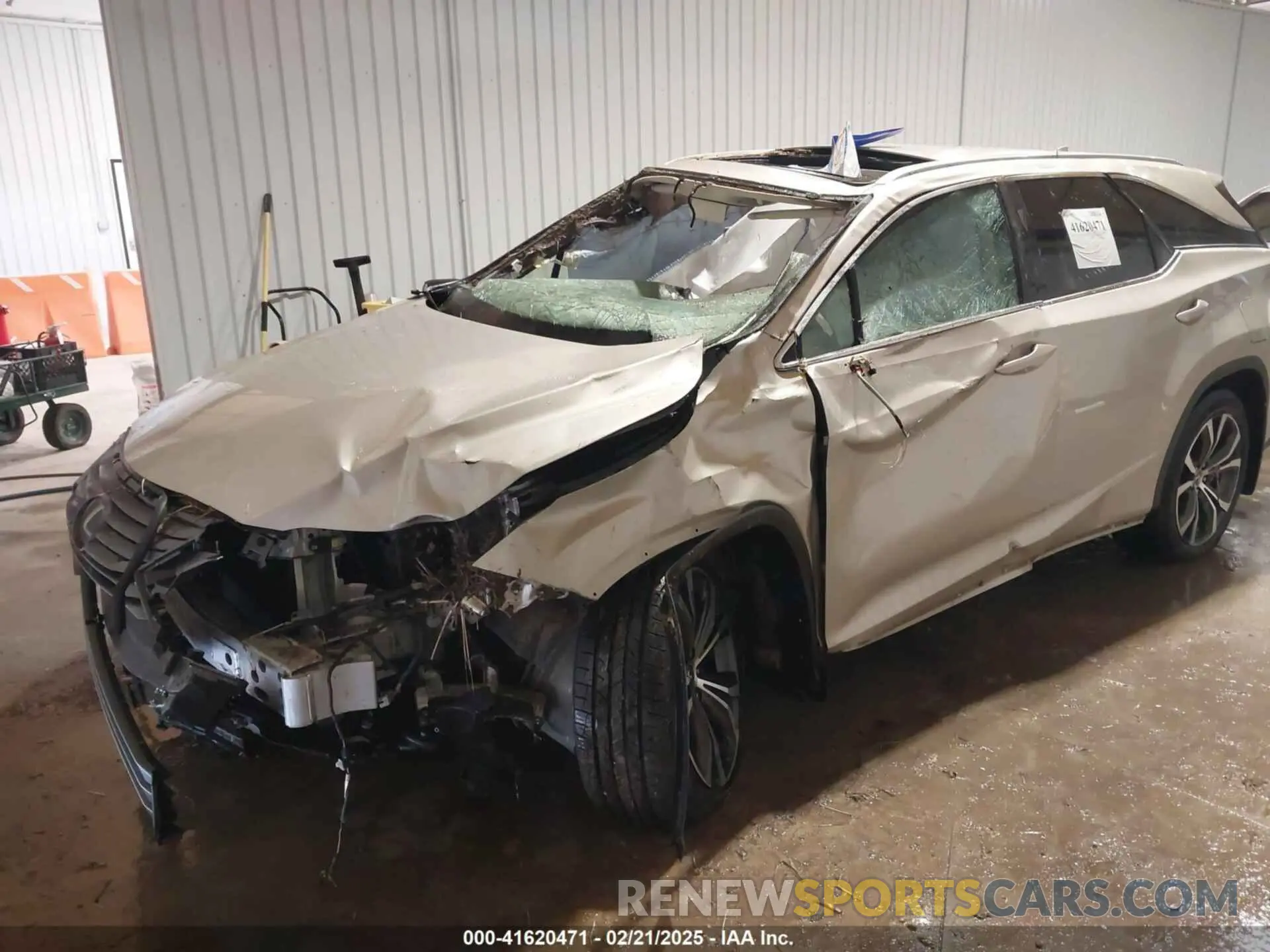 6 Photograph of a damaged car JTJDZKCA9K2019772 LEXUS RX 350L 2019