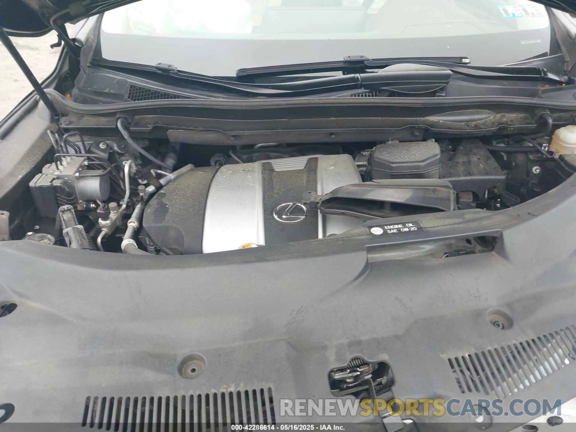 10 Photograph of a damaged car JTJDZKCA9K2020131 LEXUS RX 350L 2019