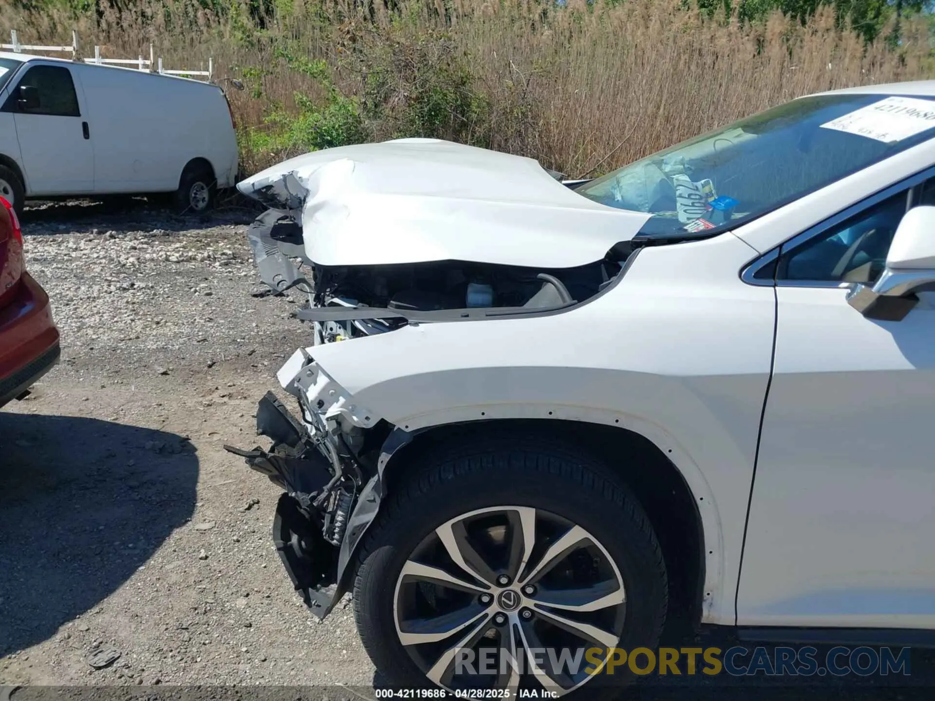 19 Photograph of a damaged car JTJGZKCA1K2012487 LEXUS RX 350L 2019