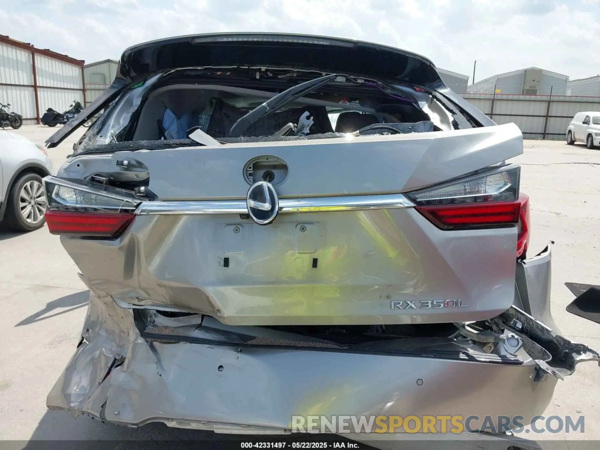 16 Photograph of a damaged car JTJGZKCA5K2012847 LEXUS RX 350L 2019