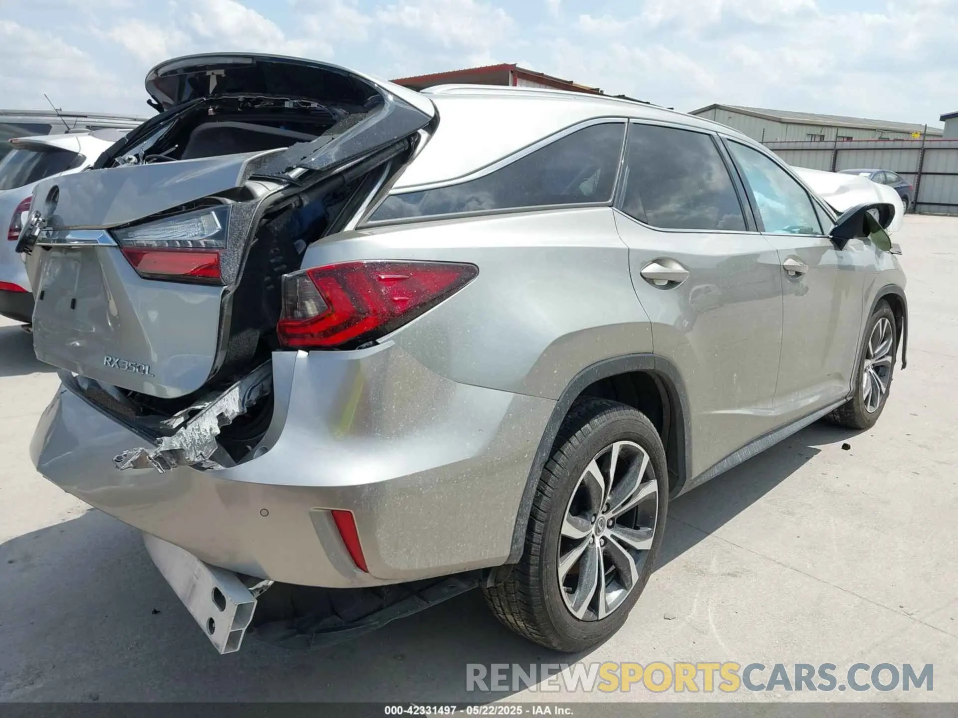 4 Photograph of a damaged car JTJGZKCA5K2012847 LEXUS RX 350L 2019