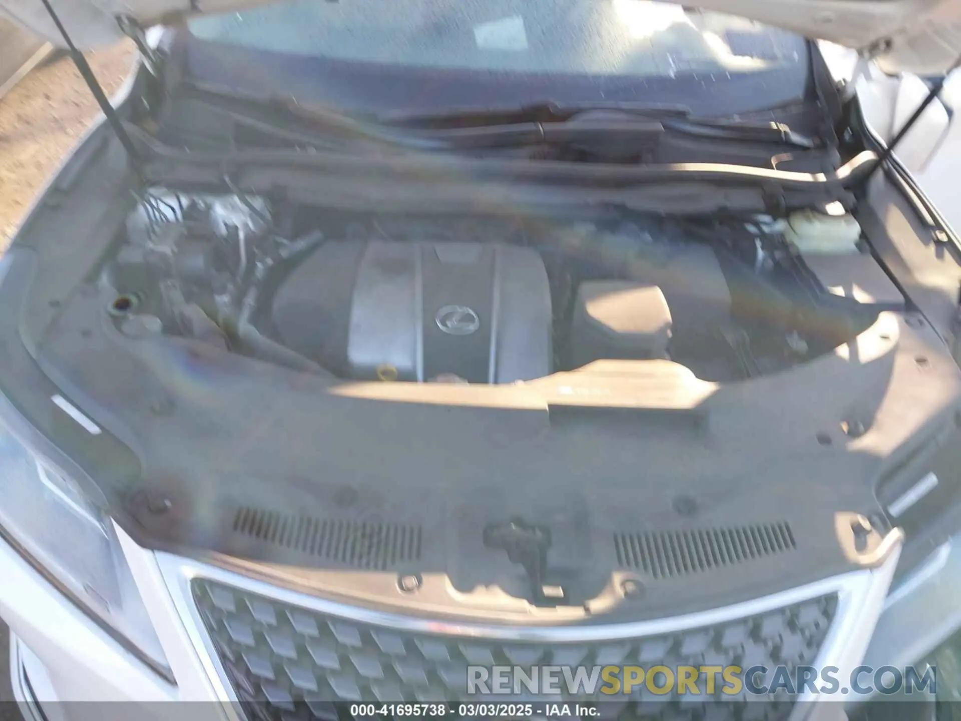 10 Photograph of a damaged car JTJHZKFA3L2026103 LEXUS RX 350L 2020