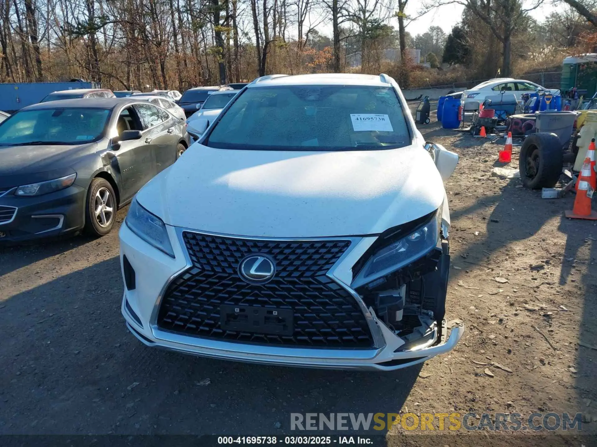 12 Photograph of a damaged car JTJHZKFA3L2026103 LEXUS RX 350L 2020