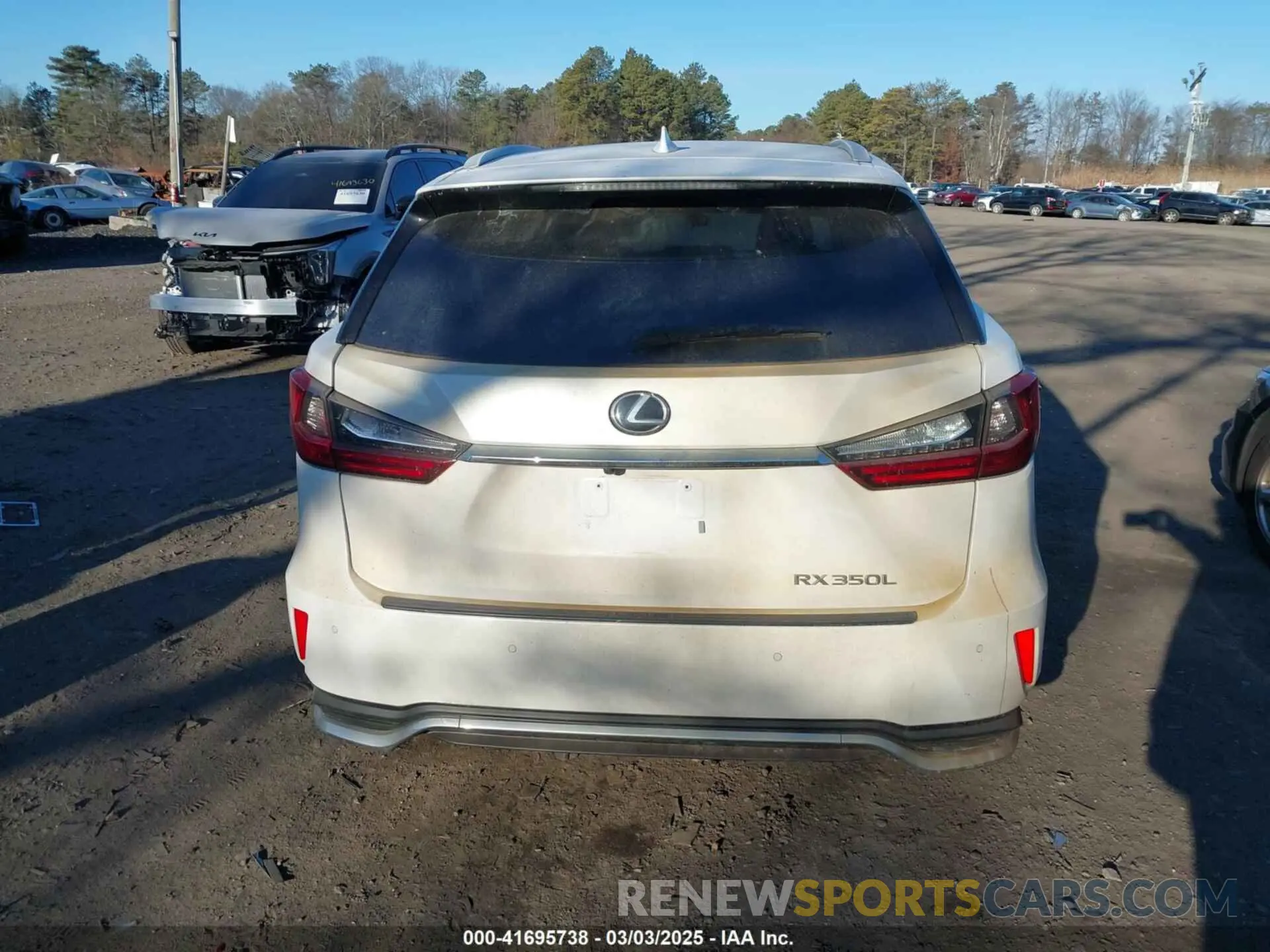 16 Photograph of a damaged car JTJHZKFA3L2026103 LEXUS RX 350L 2020