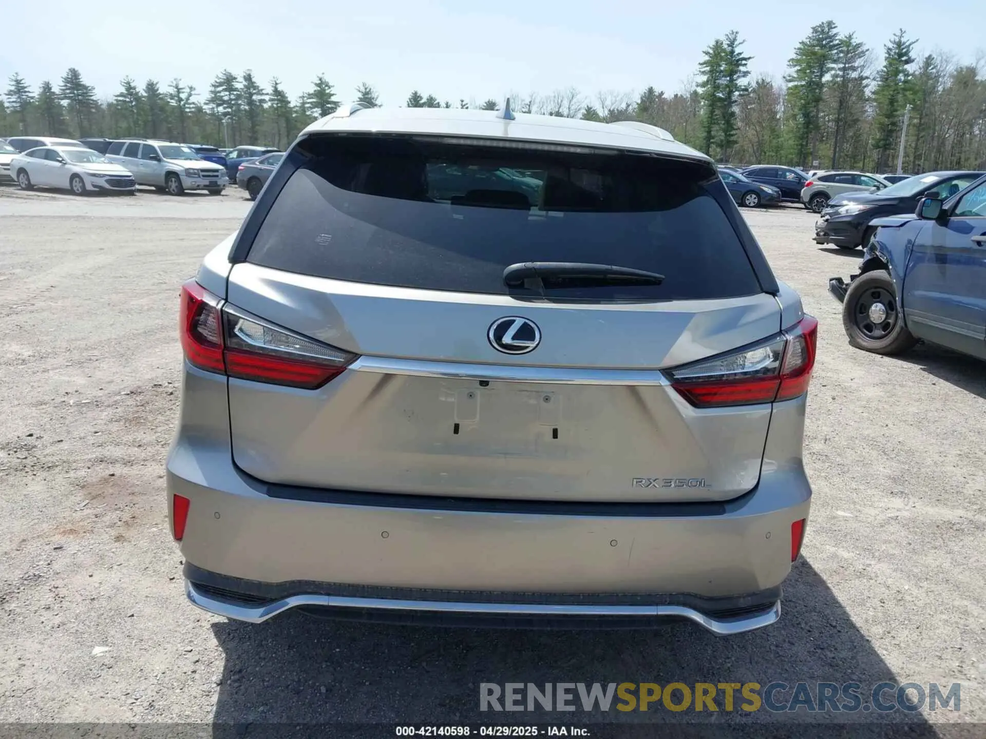 16 Photograph of a damaged car JTJHZKFAXL2025840 LEXUS RX 350L 2020