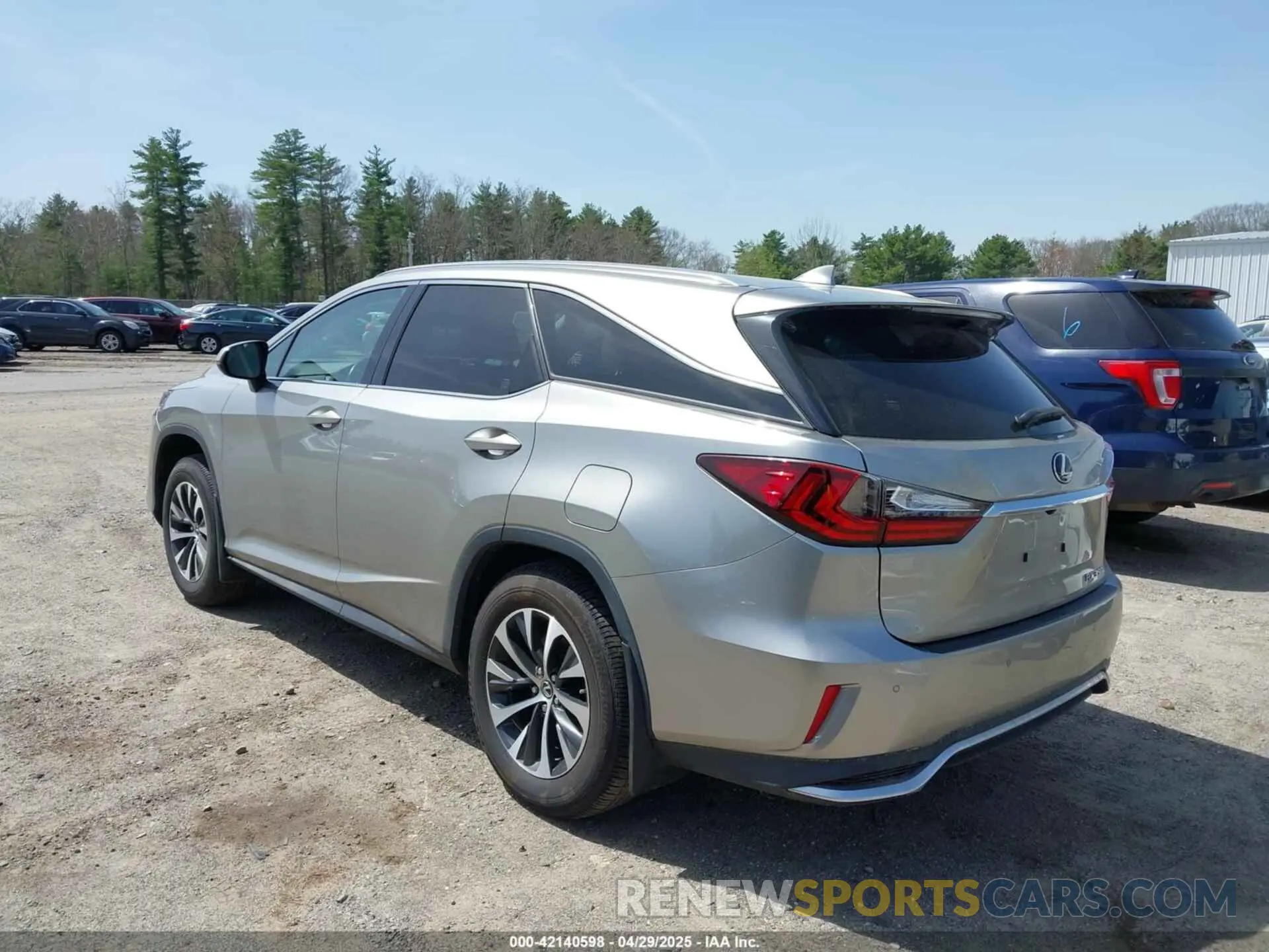 3 Photograph of a damaged car JTJHZKFAXL2025840 LEXUS RX 350L 2020