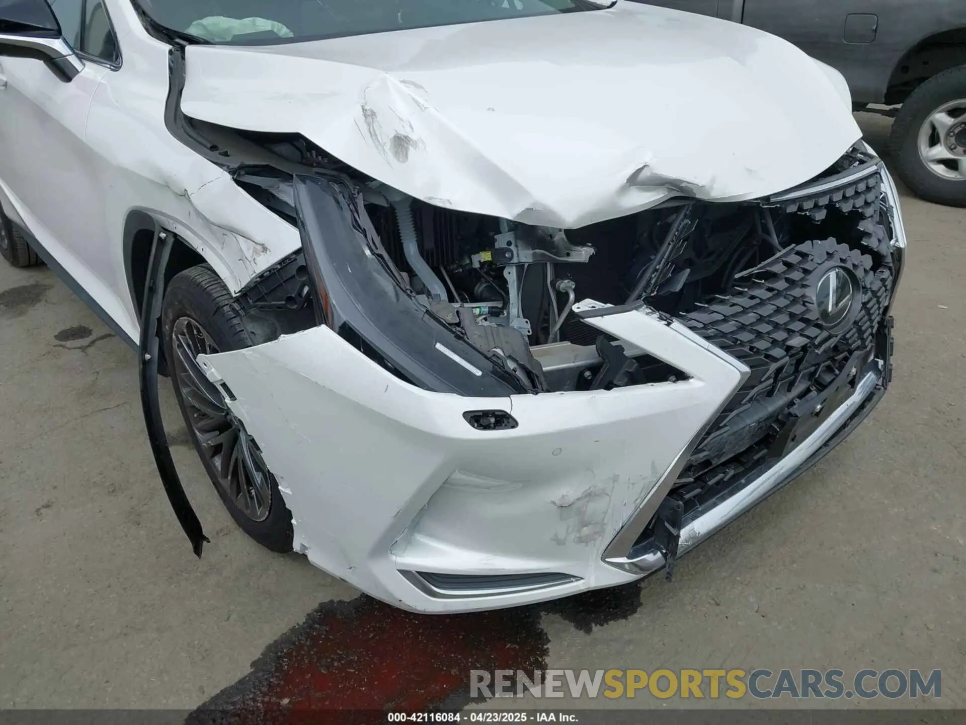 6 Photograph of a damaged car JTJHZKEA4N2023876 LEXUS RX 350L 2022