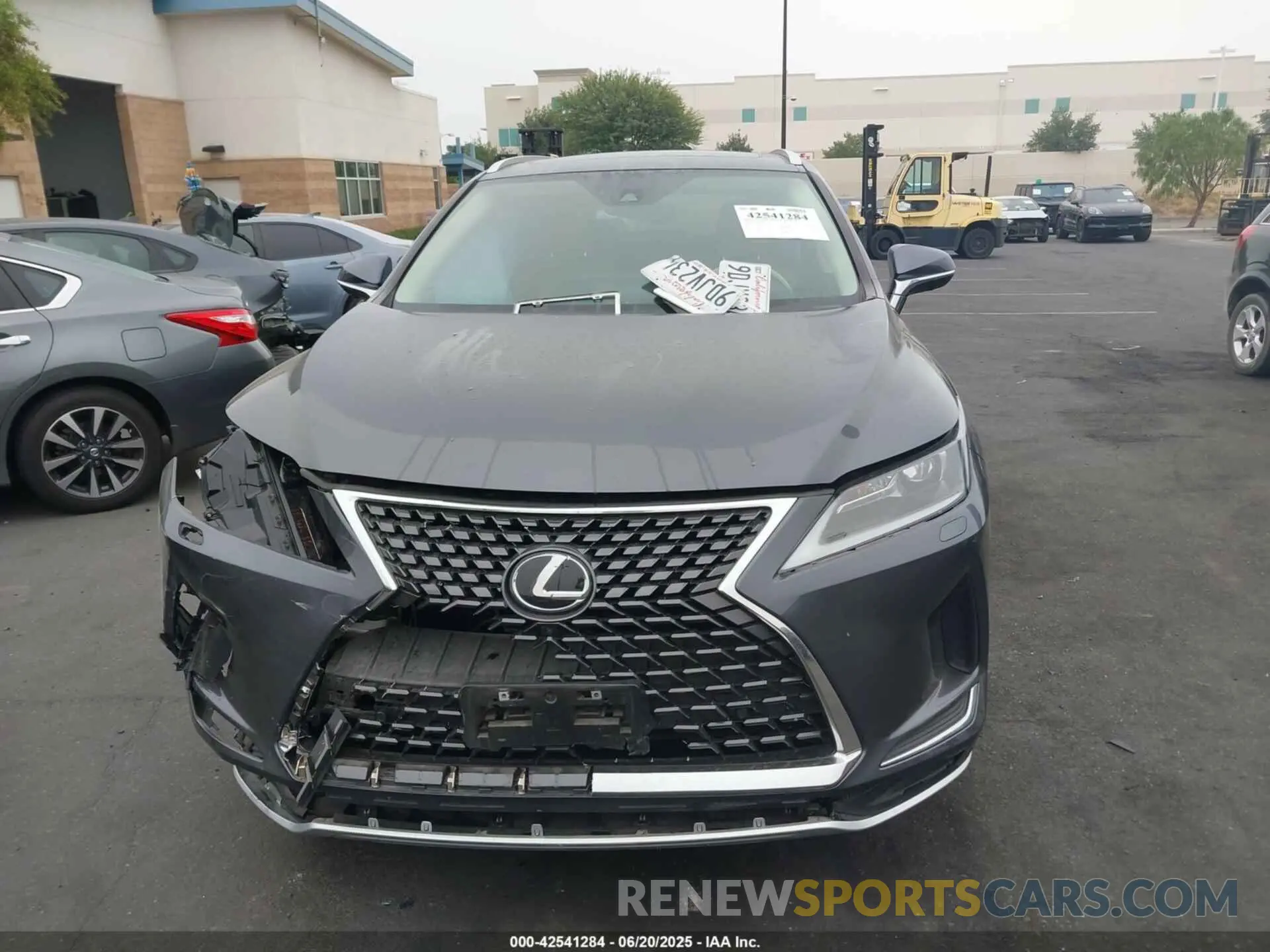 12 Photograph of a damaged car JTJHZKFA6N2043285 LEXUS RX 350L 2022