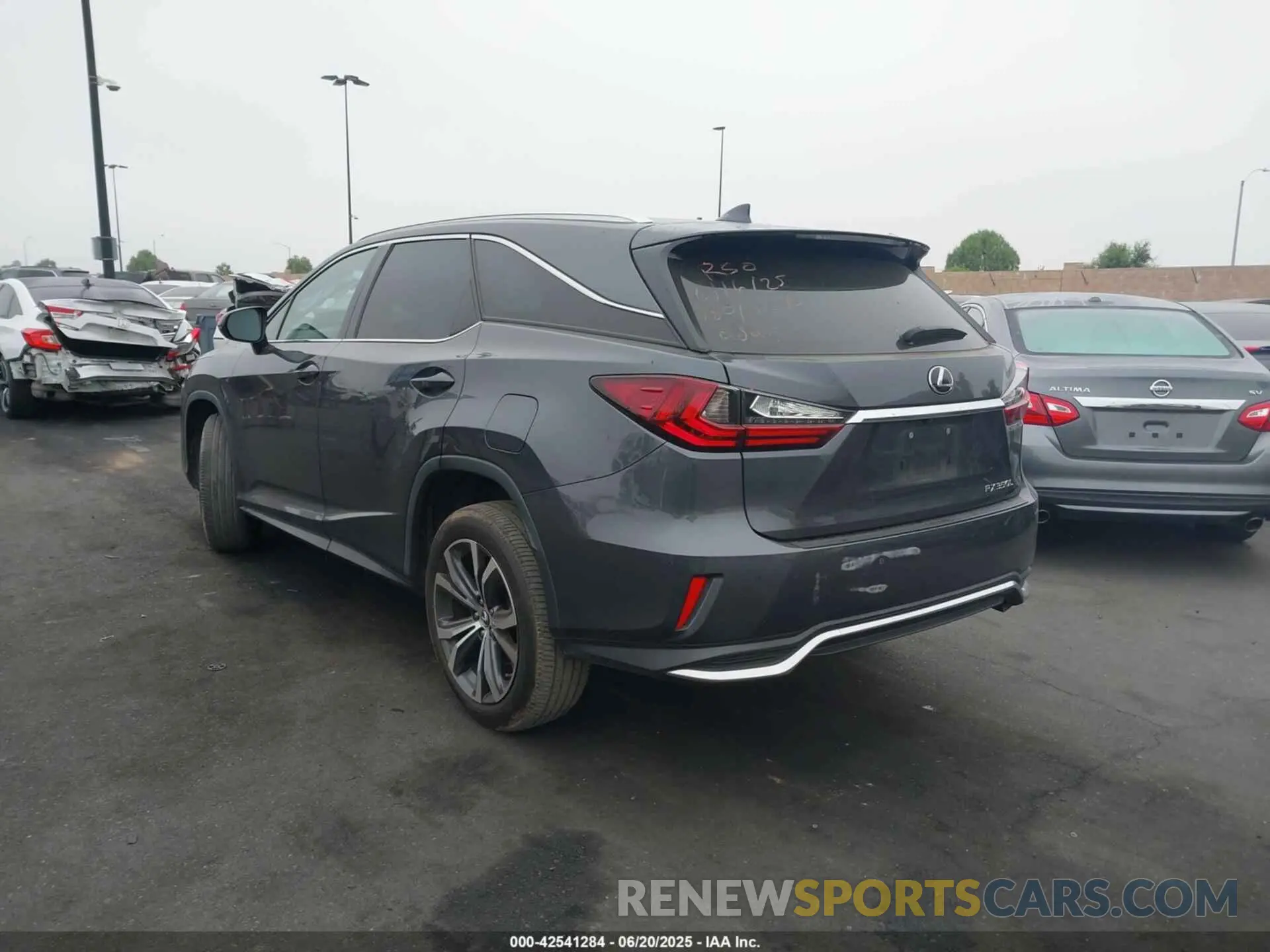 3 Photograph of a damaged car JTJHZKFA6N2043285 LEXUS RX 350L 2022