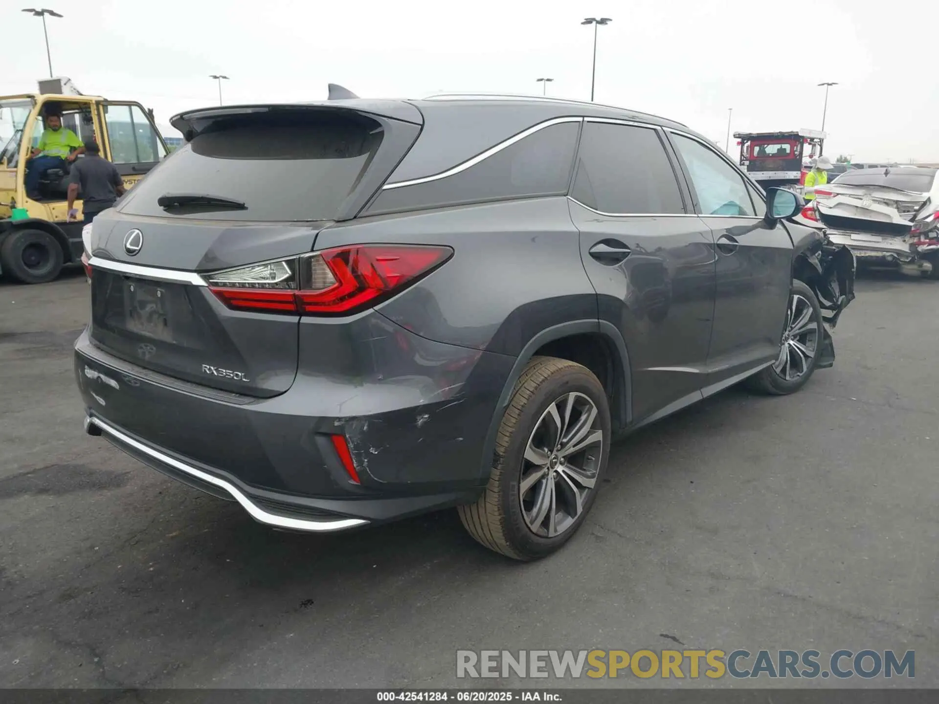 4 Photograph of a damaged car JTJHZKFA6N2043285 LEXUS RX 350L 2022