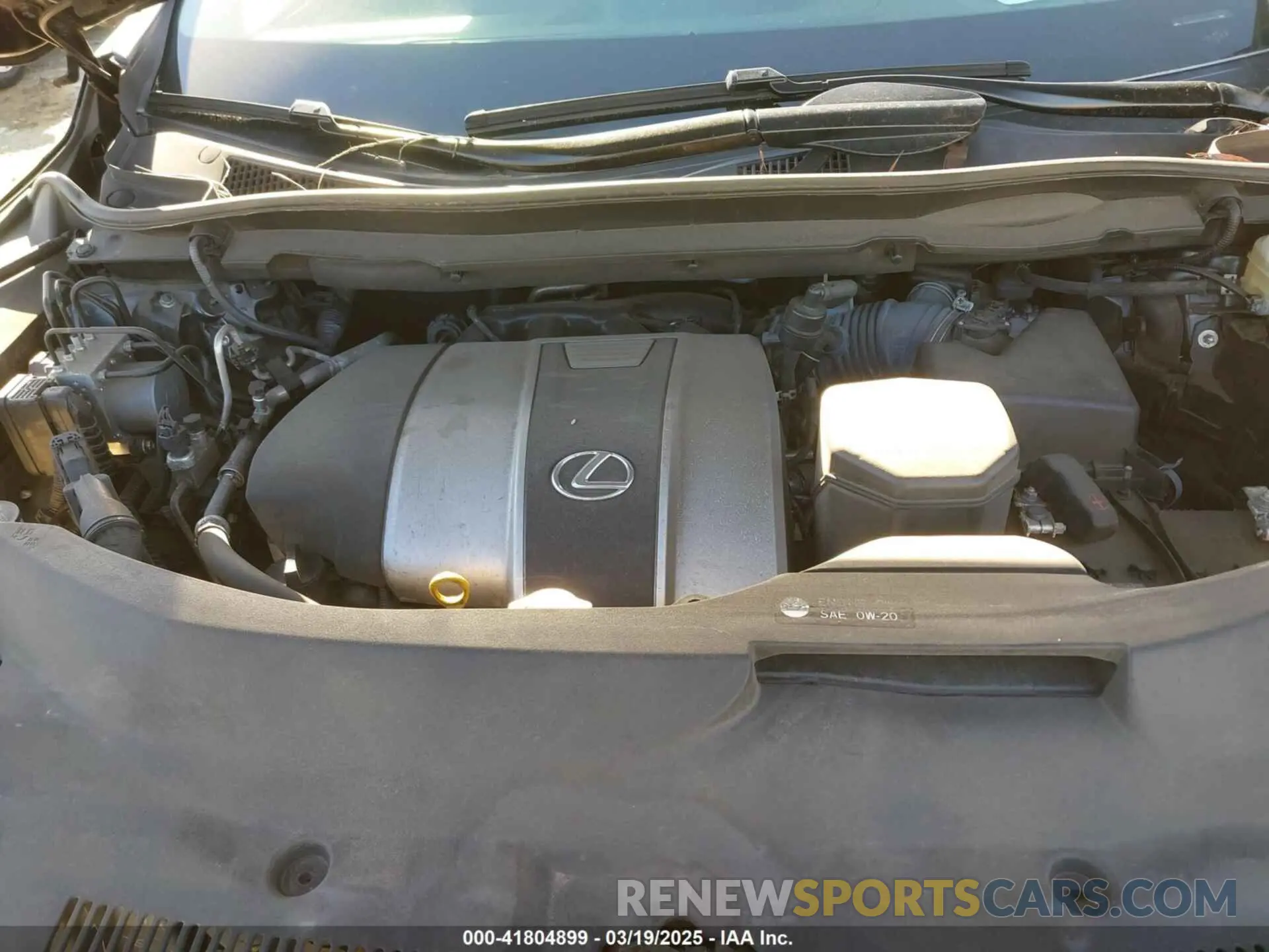 10 Photograph of a damaged car JTJHZKFA7N2037057 LEXUS RX 350L 2022