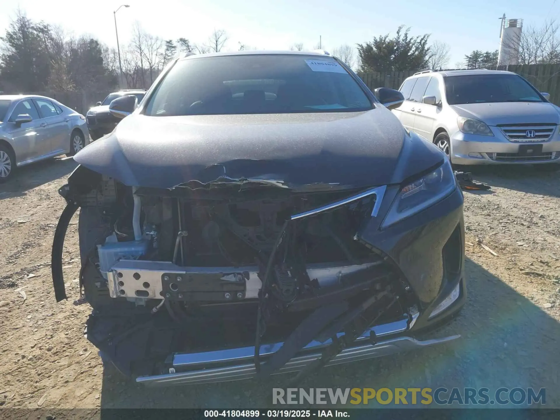 13 Photograph of a damaged car JTJHZKFA7N2037057 LEXUS RX 350L 2022