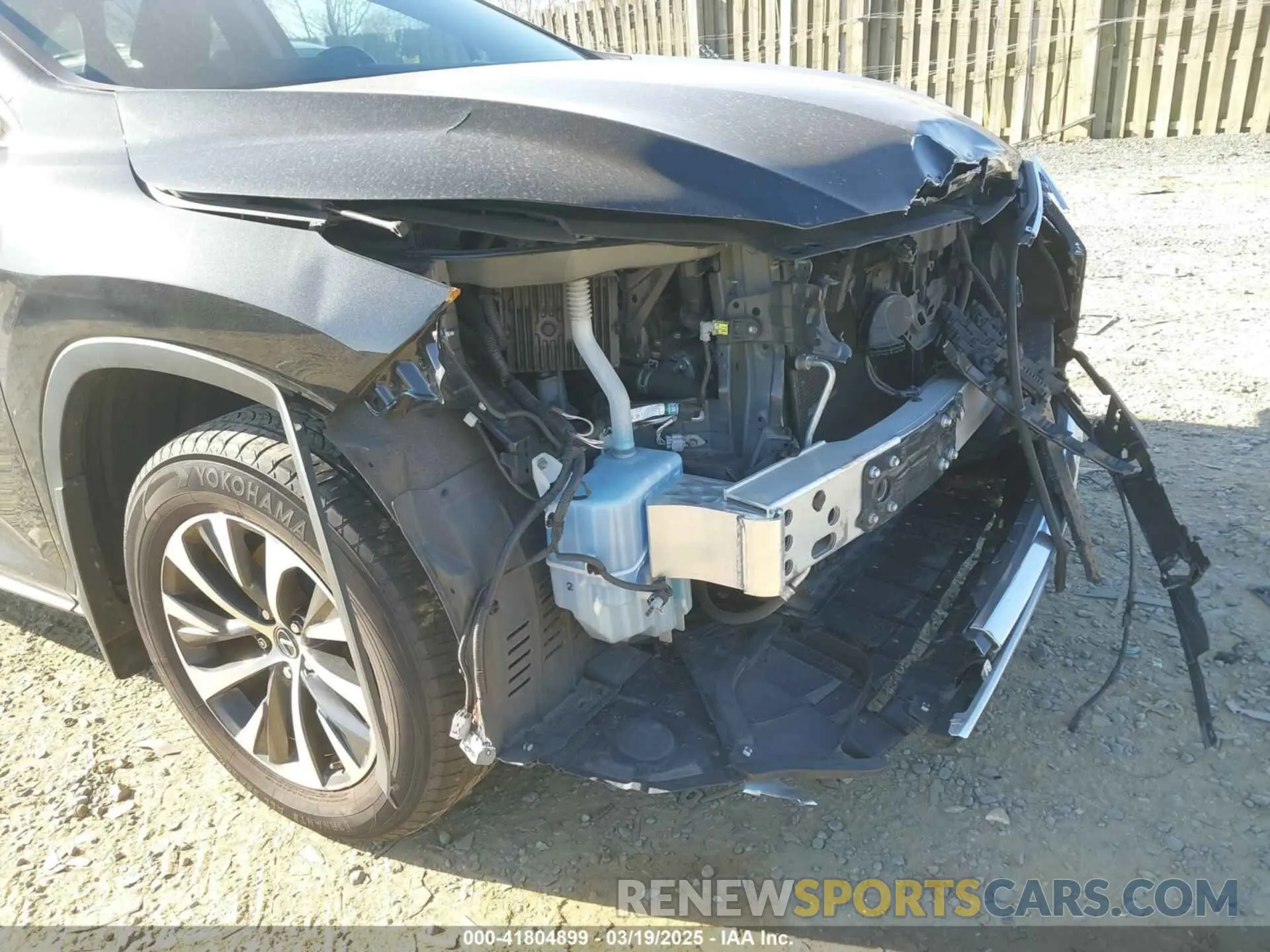 18 Photograph of a damaged car JTJHZKFA7N2037057 LEXUS RX 350L 2022
