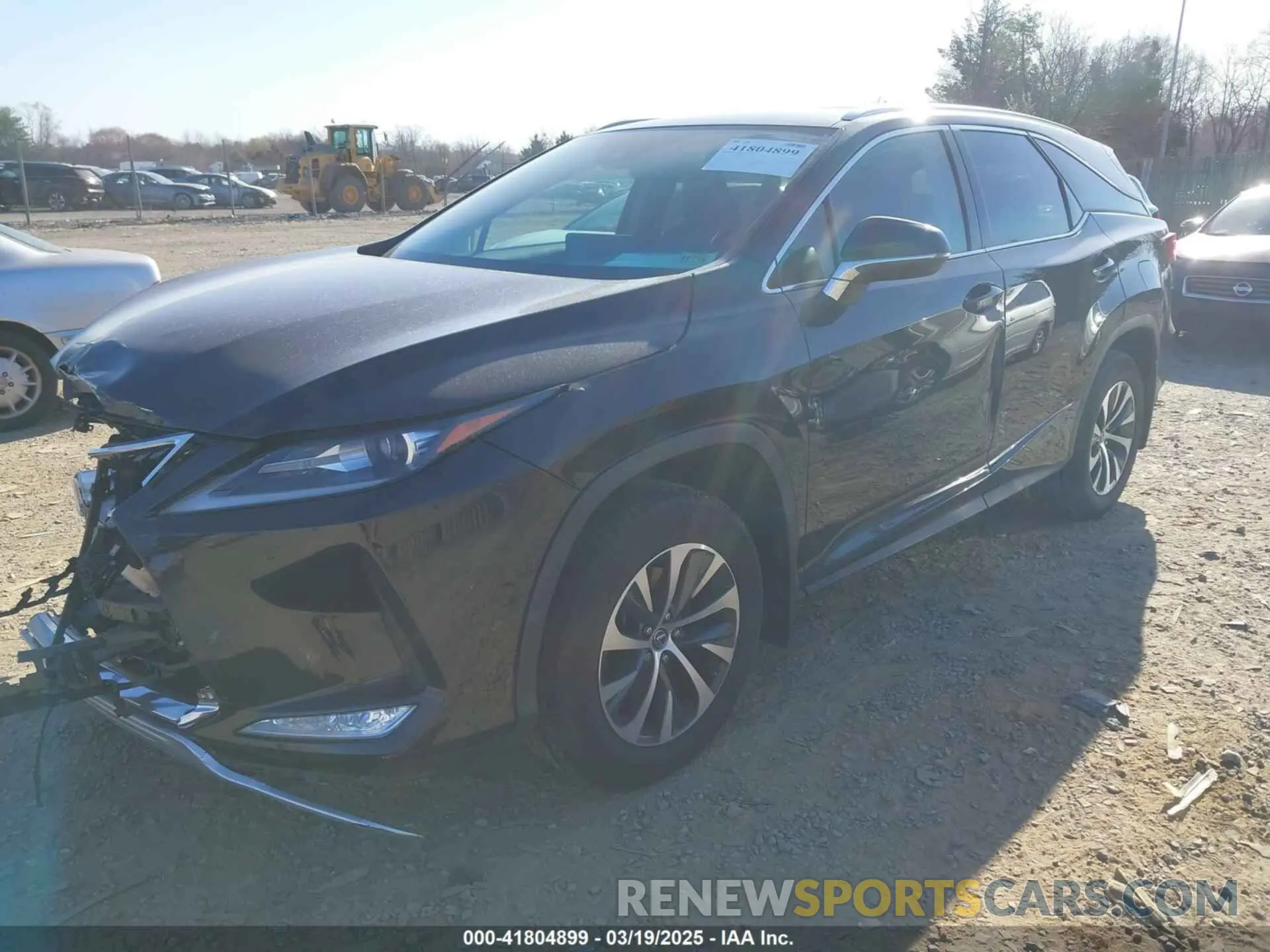 2 Photograph of a damaged car JTJHZKFA7N2037057 LEXUS RX 350L 2022
