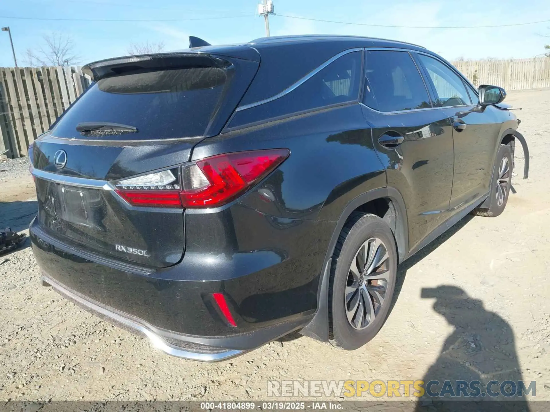 4 Photograph of a damaged car JTJHZKFA7N2037057 LEXUS RX 350L 2022