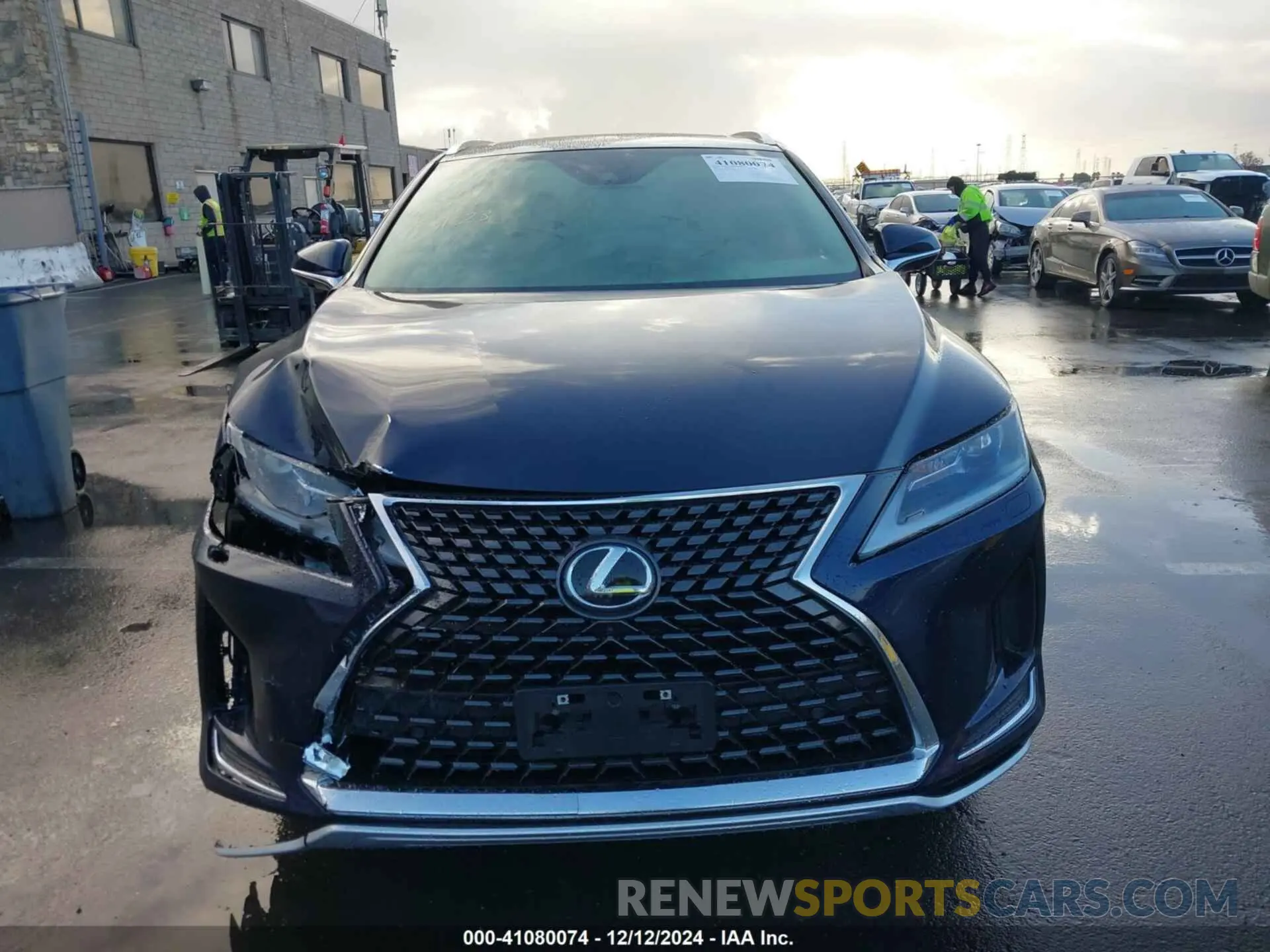 12 Photograph of a damaged car JTJHZKFA9N2038985 LEXUS RX 350L 2022