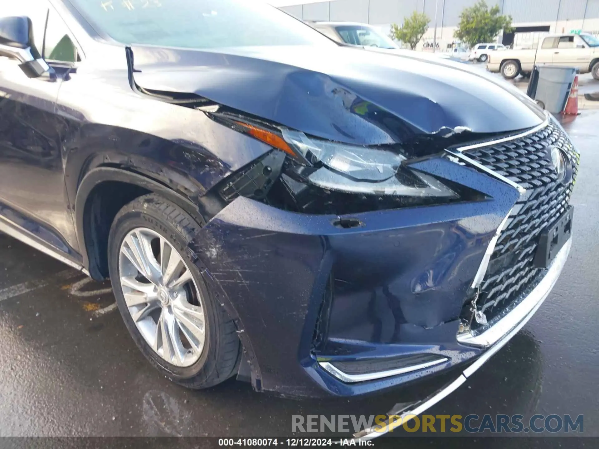 6 Photograph of a damaged car JTJHZKFA9N2038985 LEXUS RX 350L 2022