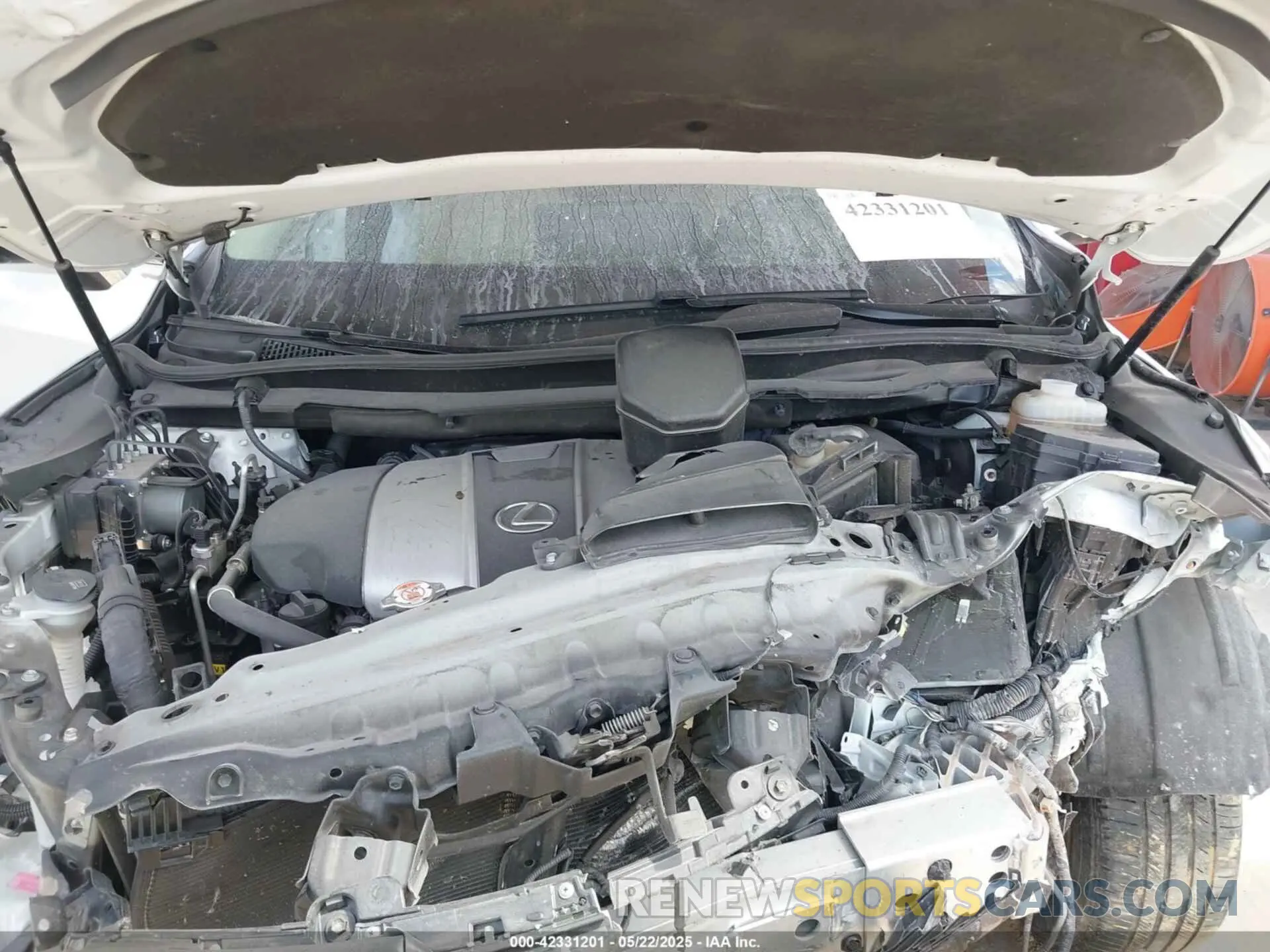 10 Photograph of a damaged car JTJJZKEA8N2026796 LEXUS RX 350L 2022