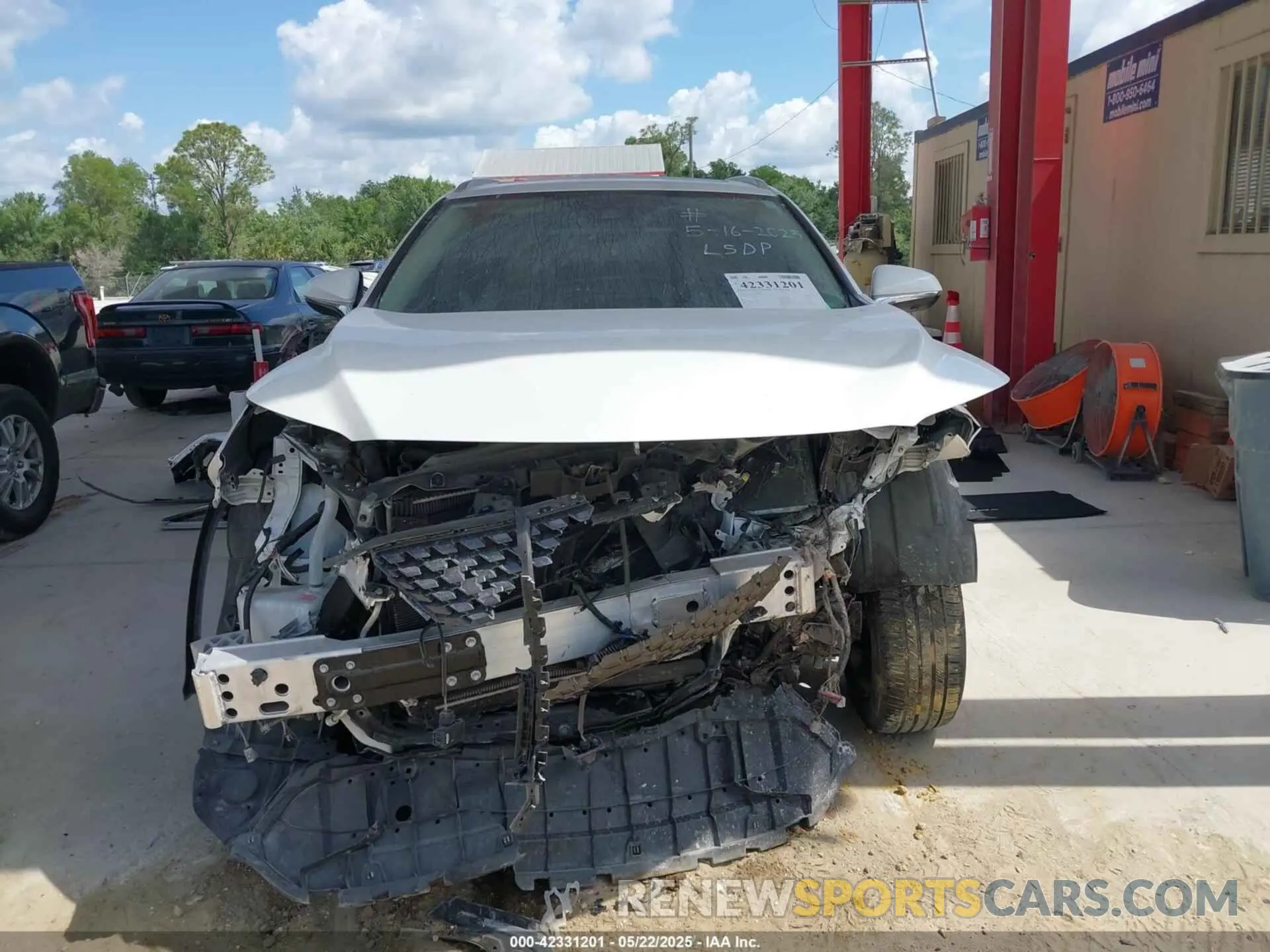12 Photograph of a damaged car JTJJZKEA8N2026796 LEXUS RX 350L 2022