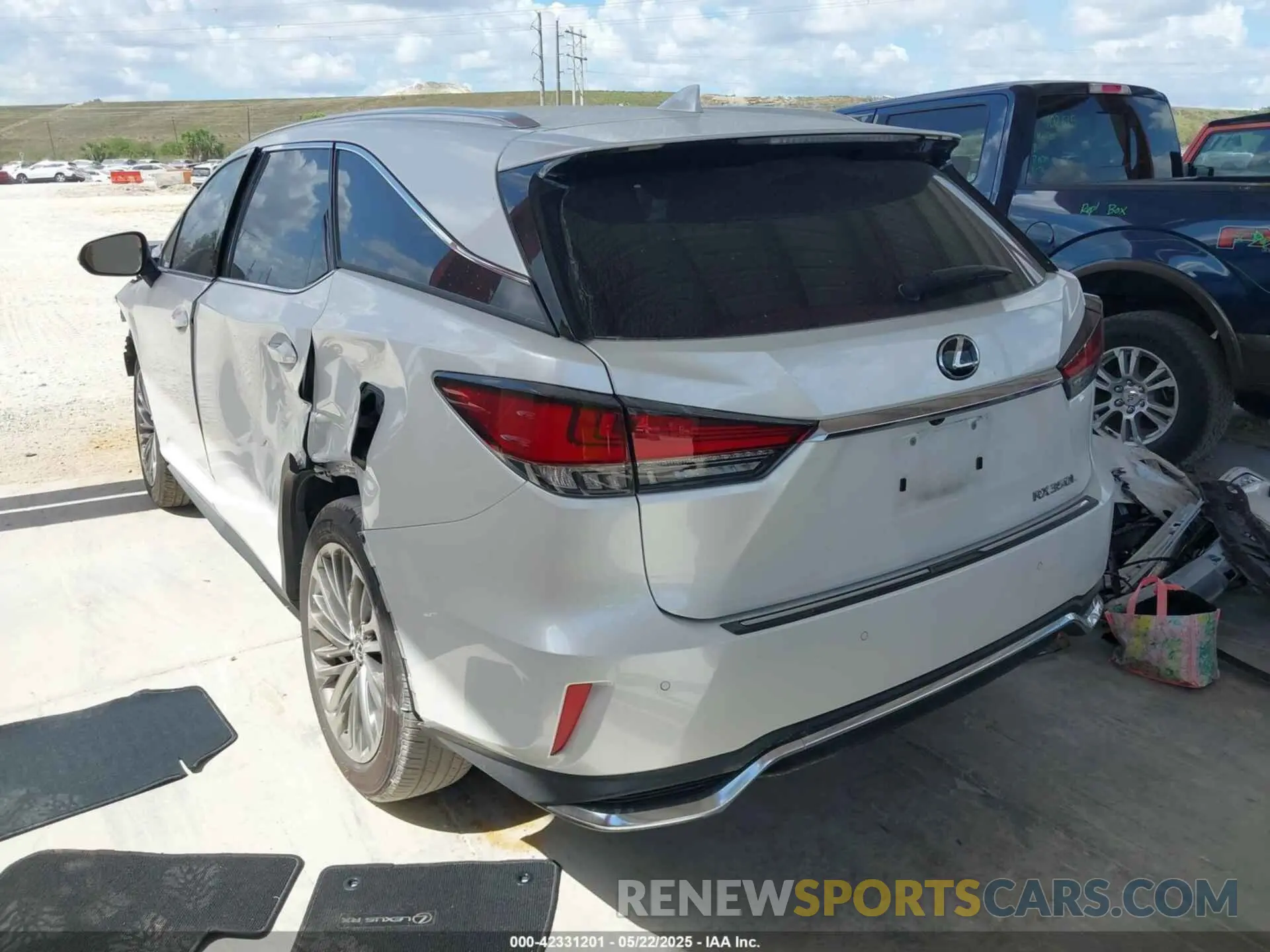 3 Photograph of a damaged car JTJJZKEA8N2026796 LEXUS RX 350L 2022