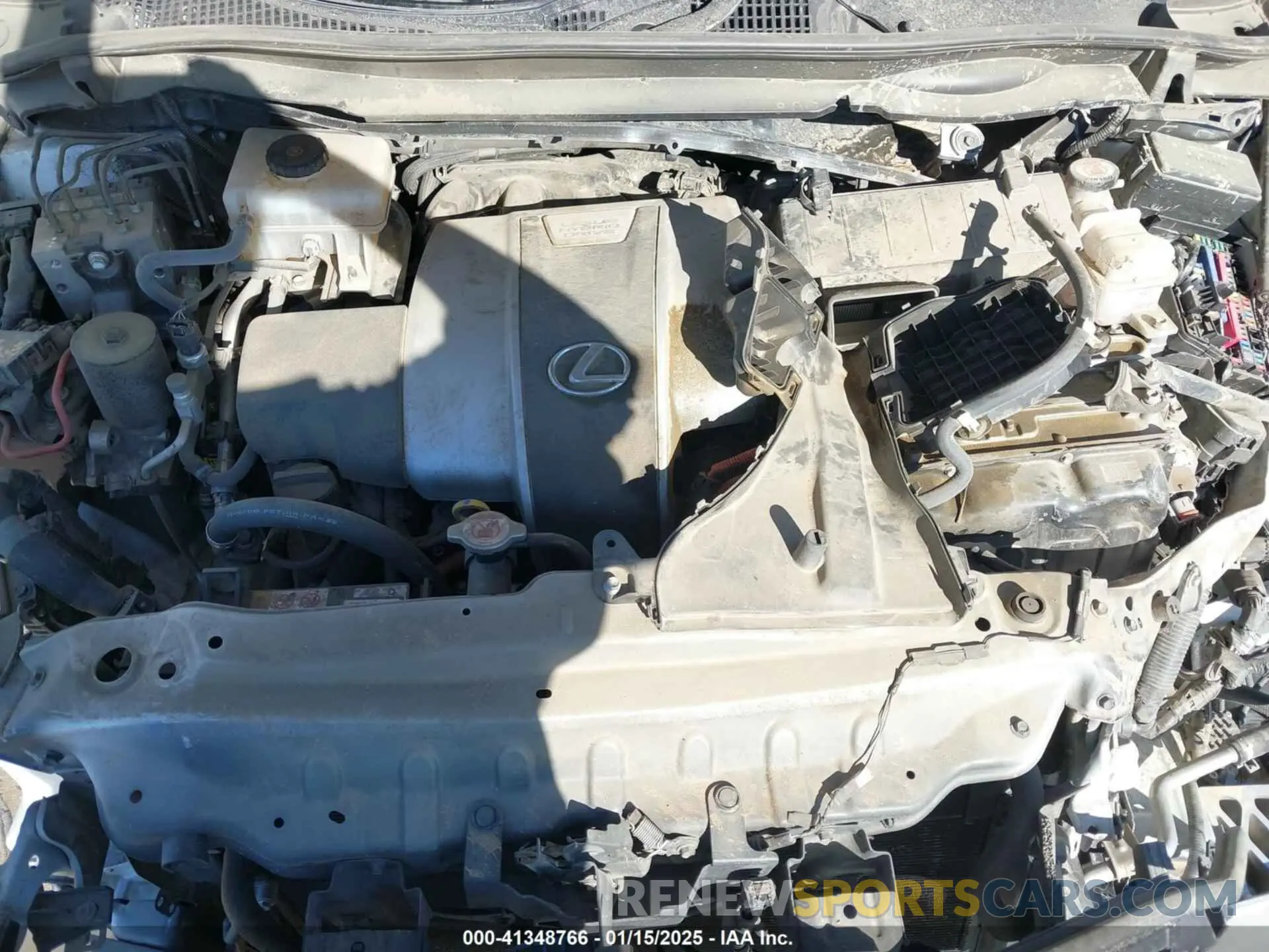 10 Photograph of a damaged car 2T2BGMCA1KC041547 LEXUS RX 450H 2019