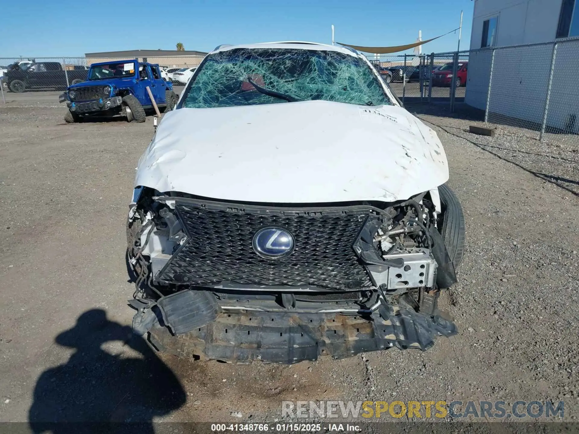 6 Photograph of a damaged car 2T2BGMCA1KC041547 LEXUS RX 450H 2019