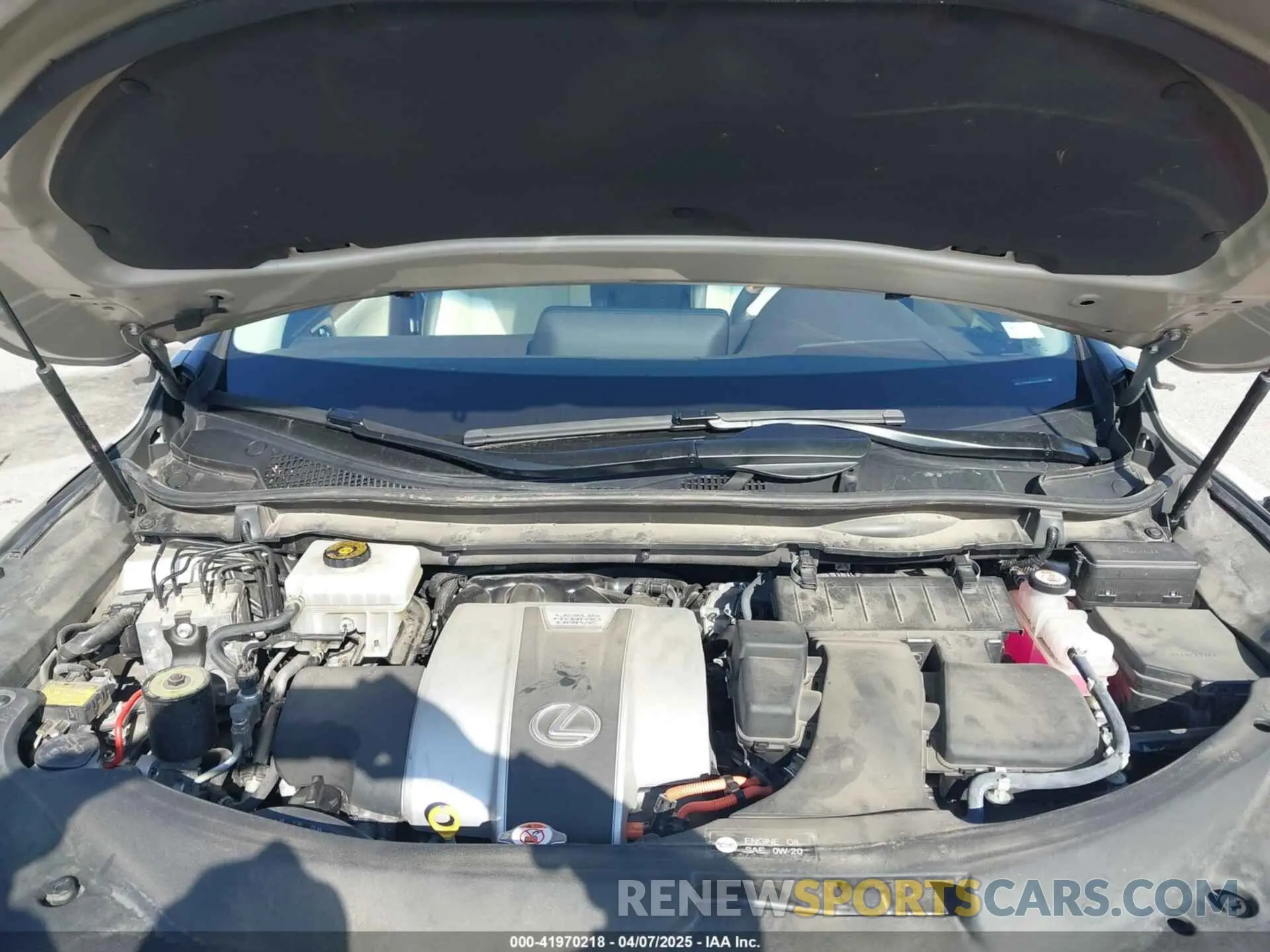10 Photograph of a damaged car 2T2BGMCA3KC040061 LEXUS RX 450H 2019