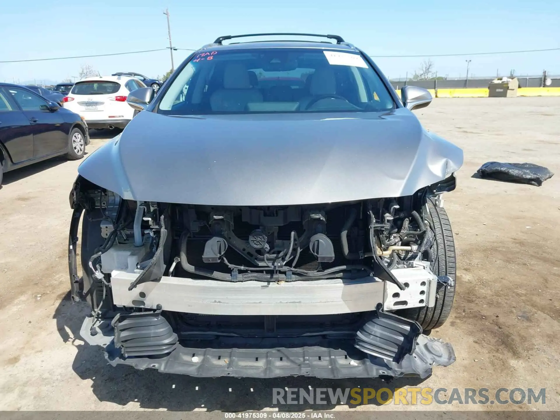 13 Photograph of a damaged car 2T2BGMCA4KC042885 LEXUS RX 450H 2019