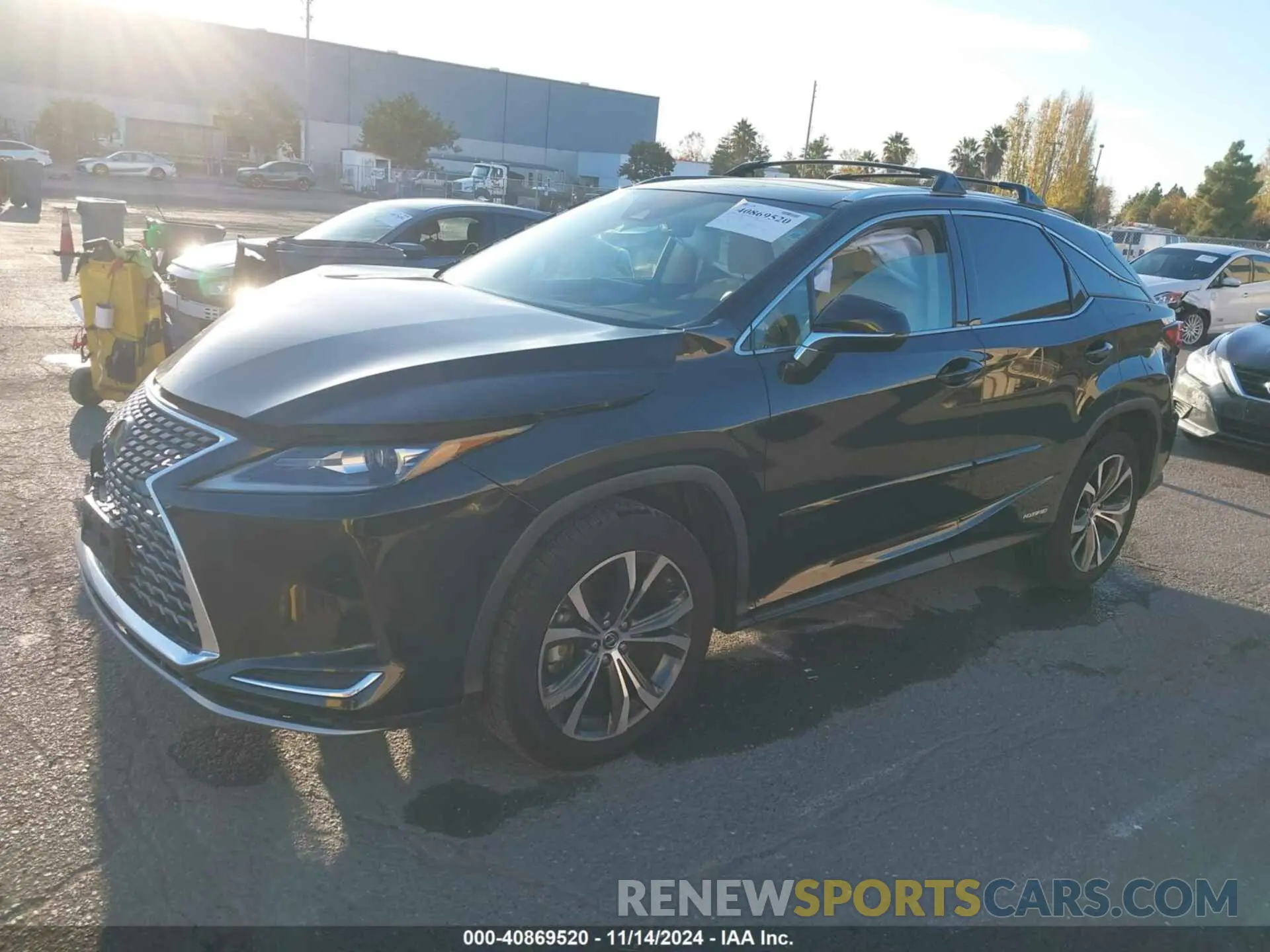 2 Photograph of a damaged car 2T2HGMDA0LC046815 LEXUS RX 450H 2020
