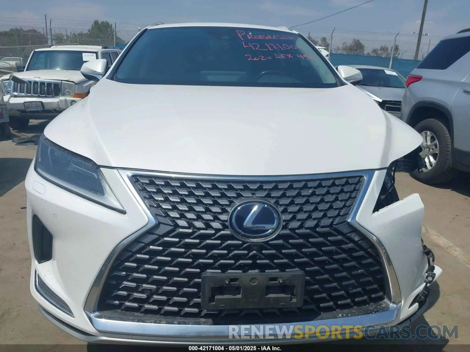 12 Photograph of a damaged car 2T2HGMDA4LC050687 LEXUS RX 450H 2020