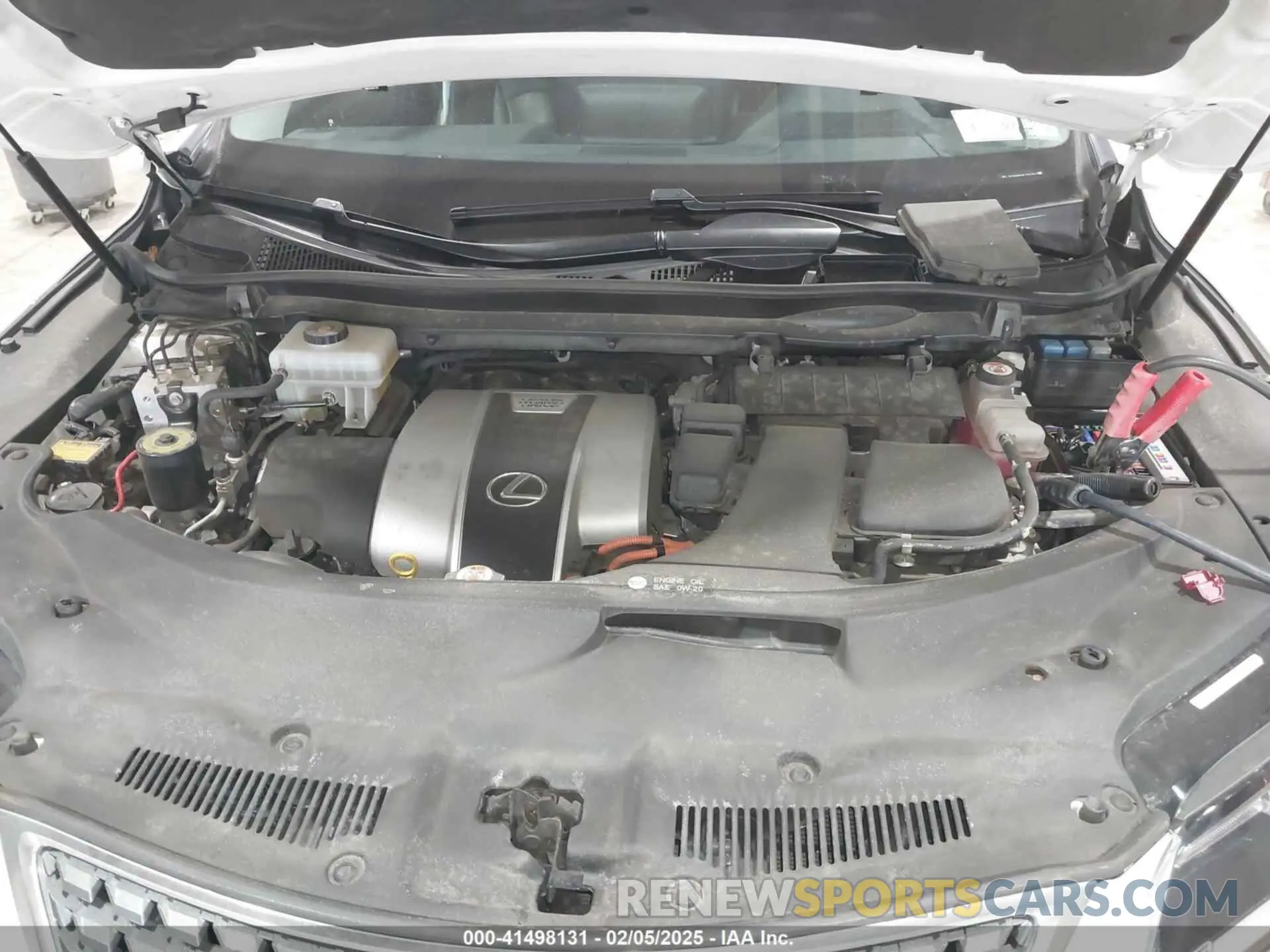10 Photograph of a damaged car 2T2HGMDA9LC043542 LEXUS RX 450H 2020