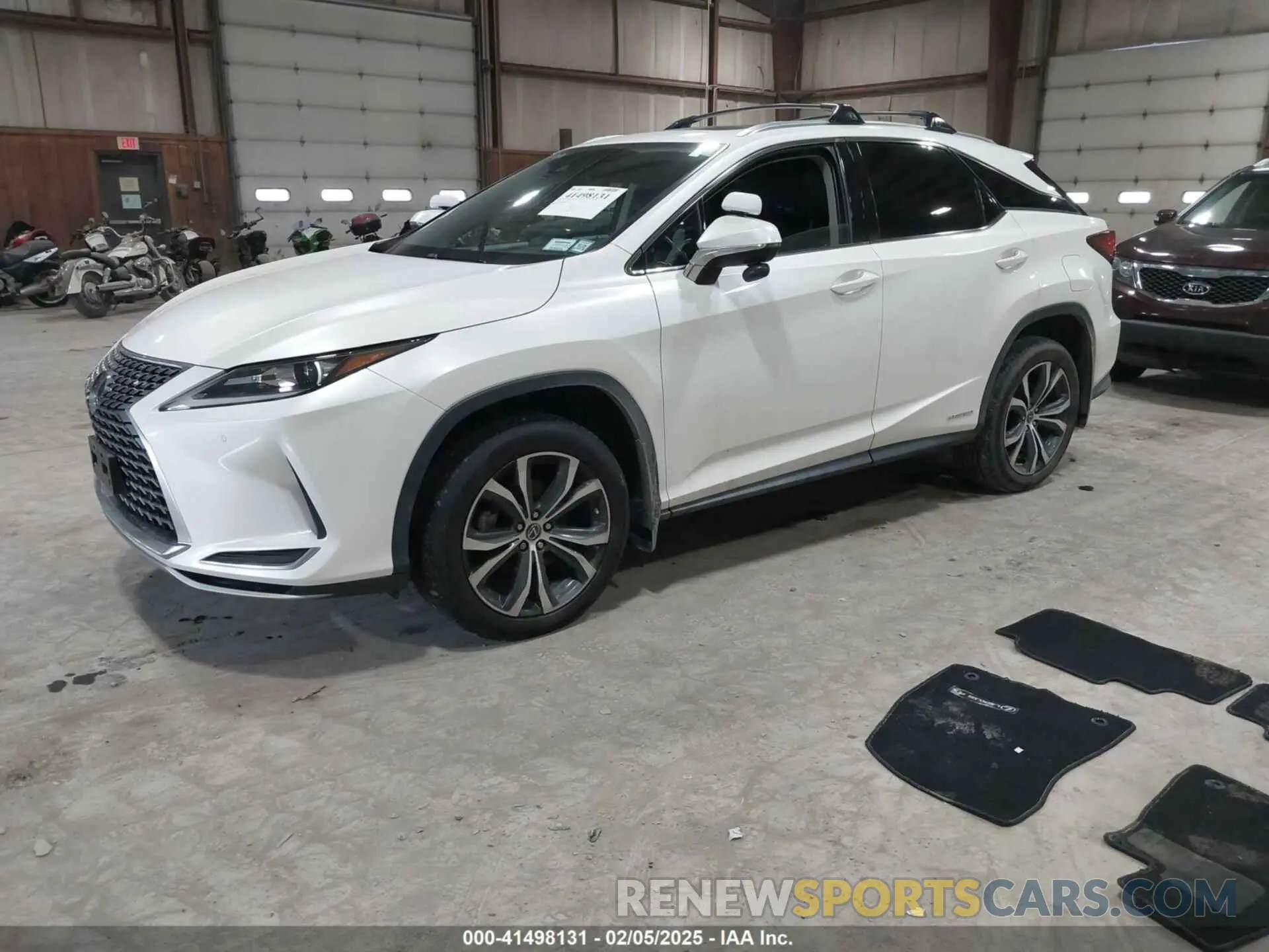 2 Photograph of a damaged car 2T2HGMDA9LC043542 LEXUS RX 450H 2020