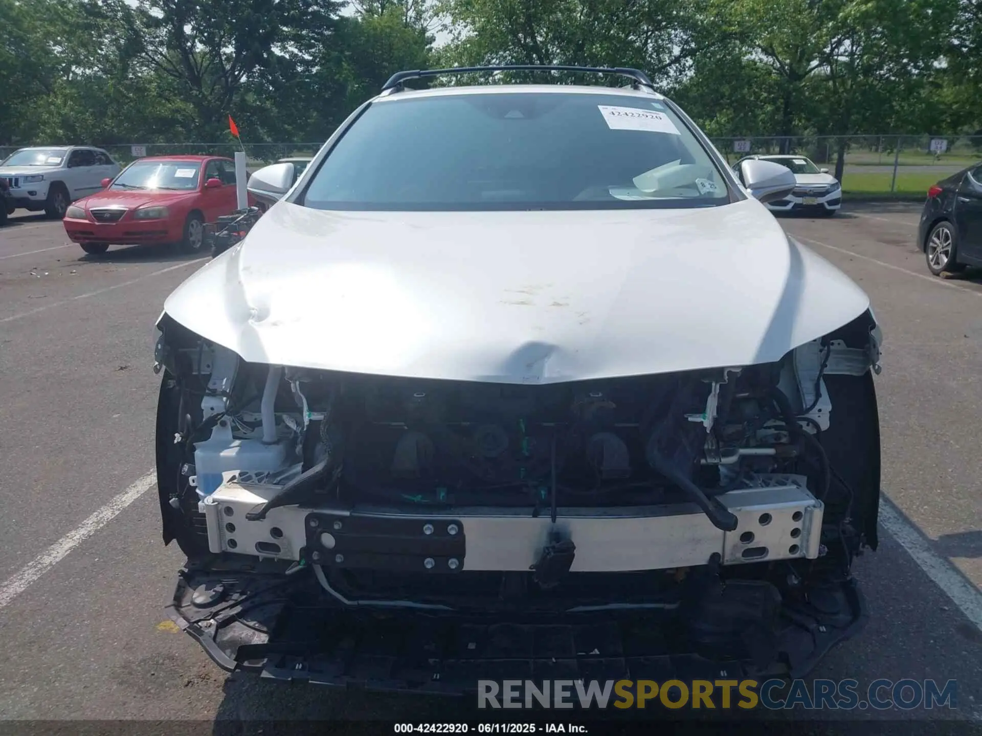 12 Photograph of a damaged car 2T2HGMDAXLC052802 LEXUS RX 450H 2020