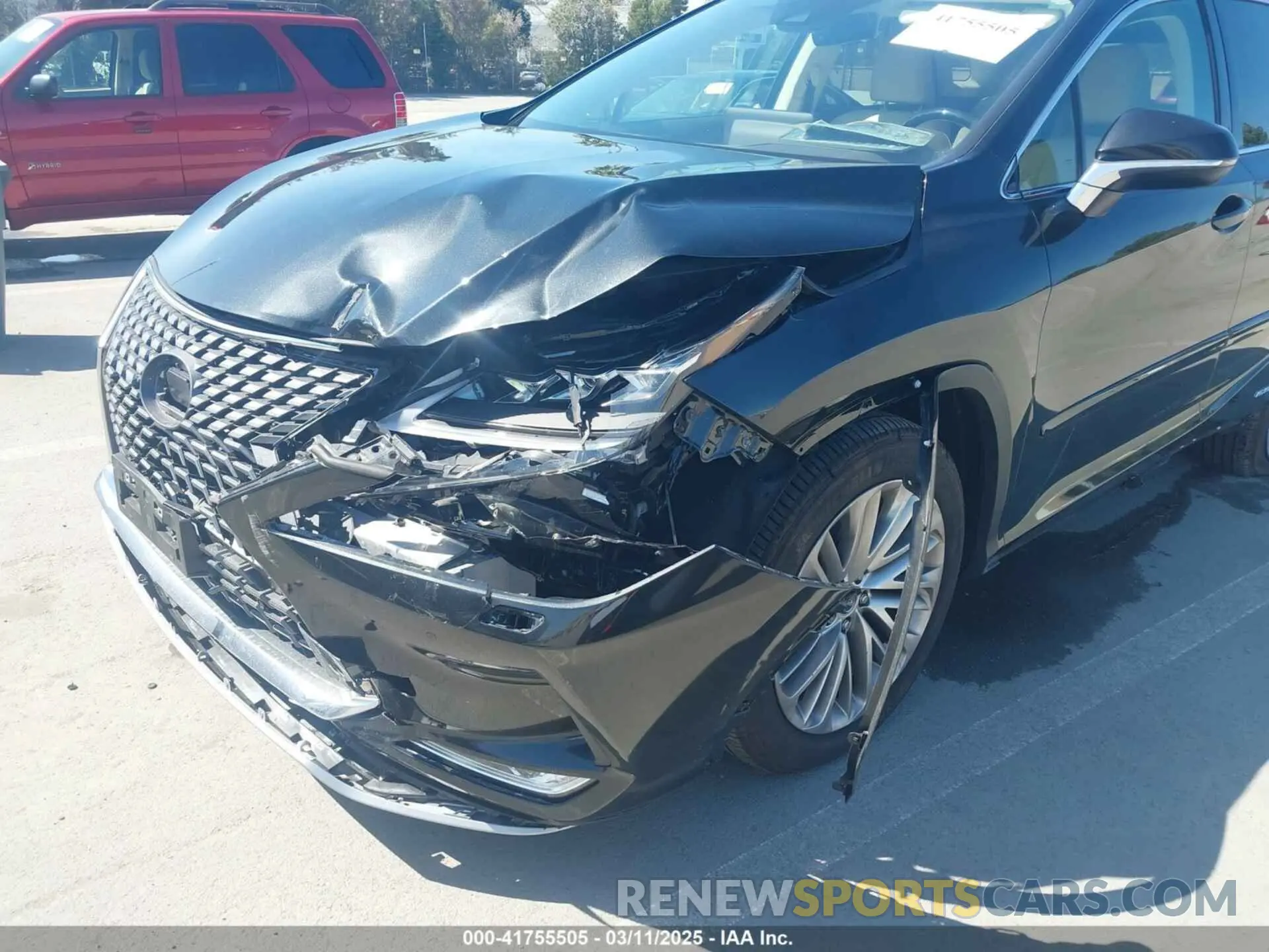 6 Photograph of a damaged car 2T2JGMDA0LC048405 LEXUS RX 450H 2020