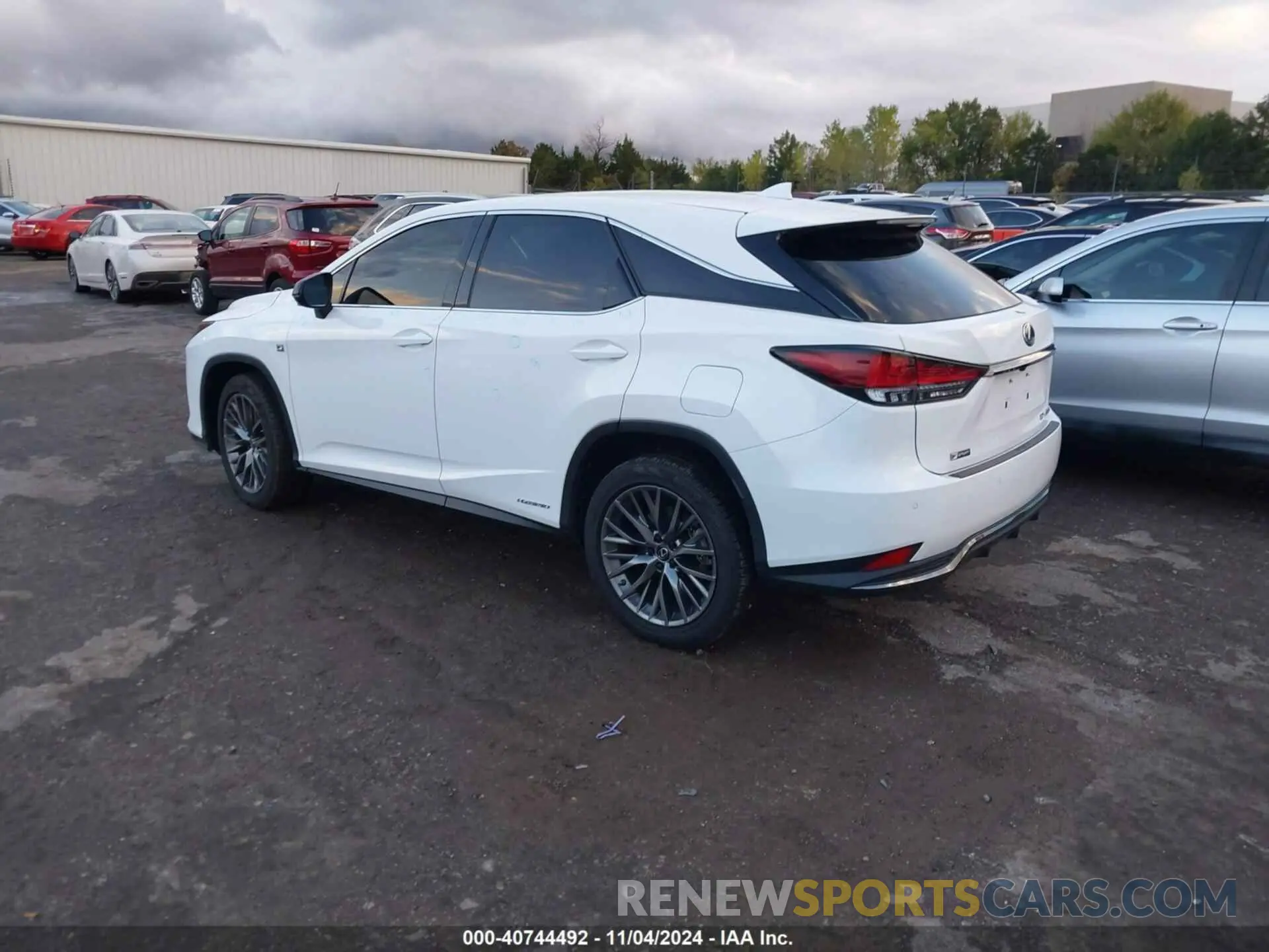 3 Photograph of a damaged car 2T2SGMDA2LC049673 LEXUS RX 450H 2020