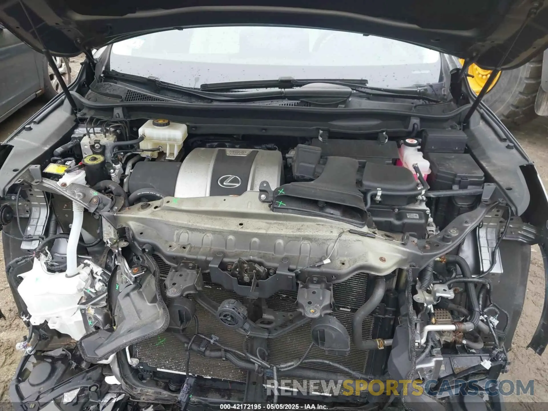 10 Photograph of a damaged car 2T2HGMDA7MC058171 LEXUS RX 450H 2021