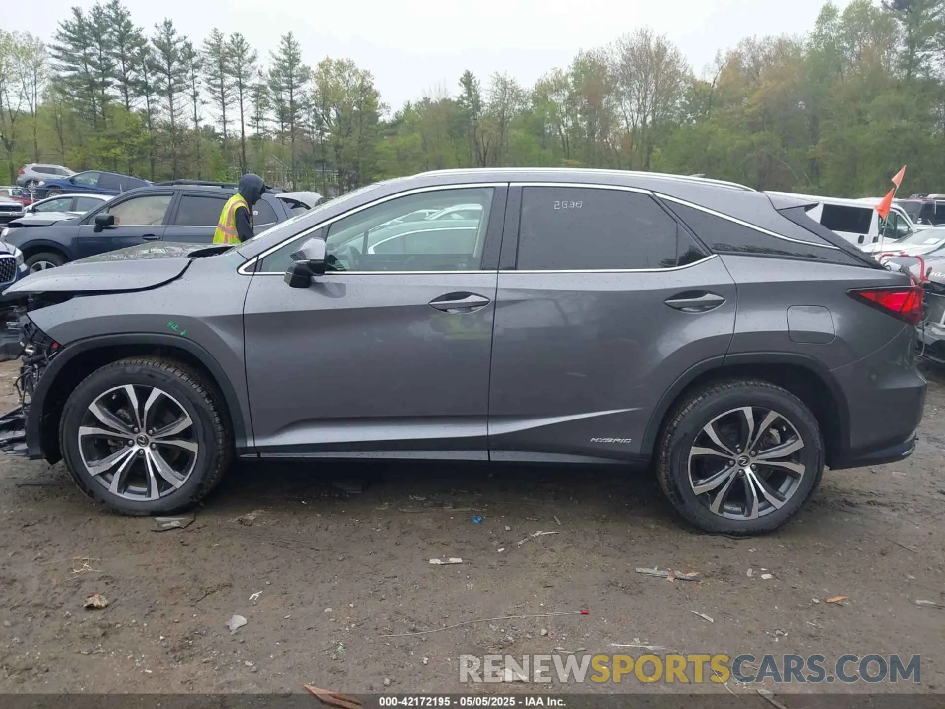 15 Photograph of a damaged car 2T2HGMDA7MC058171 LEXUS RX 450H 2021