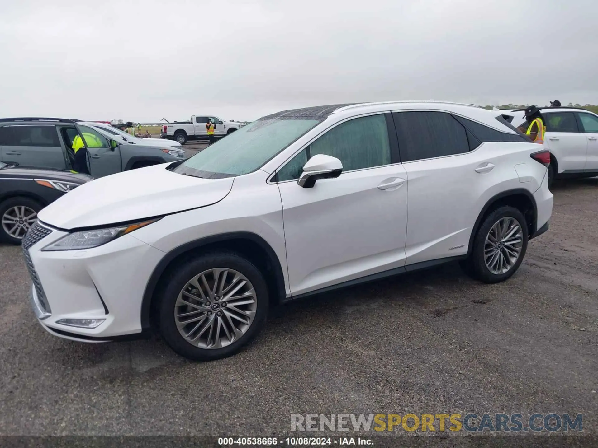 14 Photograph of a damaged car 2T2JGMDA8MC071755 LEXUS RX 450H 2021