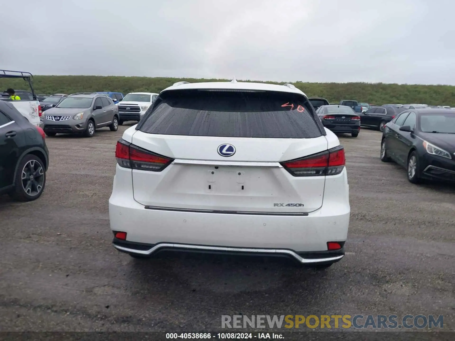16 Photograph of a damaged car 2T2JGMDA8MC071755 LEXUS RX 450H 2021