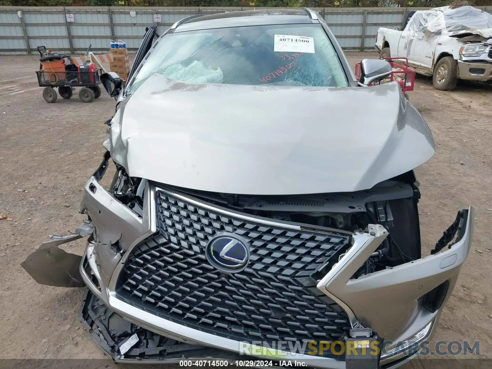 10 Photograph of a damaged car 2T2JGMDA9MC059159 LEXUS RX 450H 2021