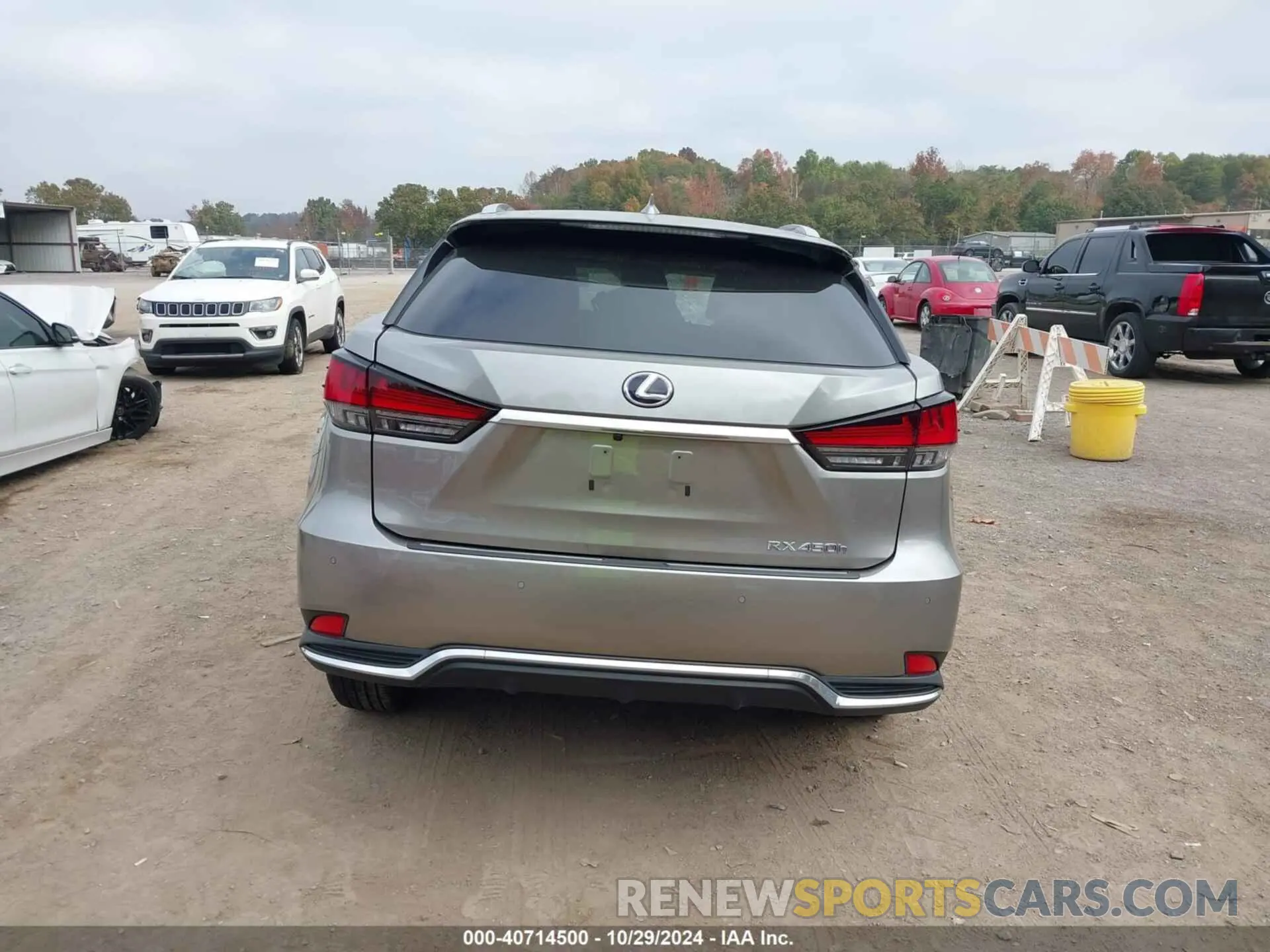 16 Photograph of a damaged car 2T2JGMDA9MC059159 LEXUS RX 450H 2021