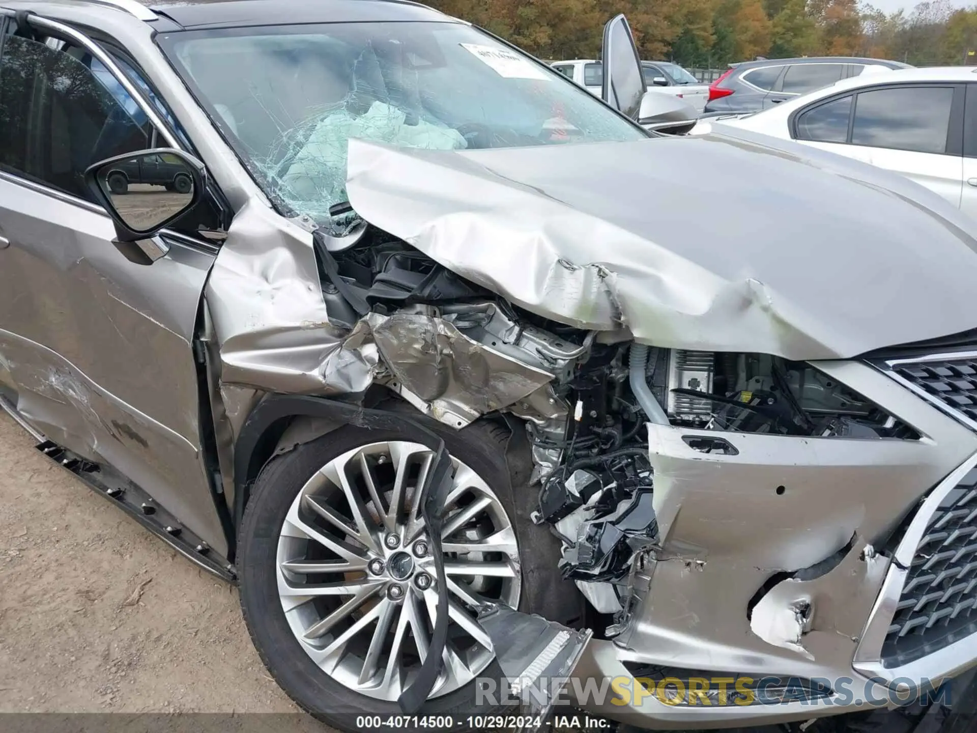 6 Photograph of a damaged car 2T2JGMDA9MC059159 LEXUS RX 450H 2021