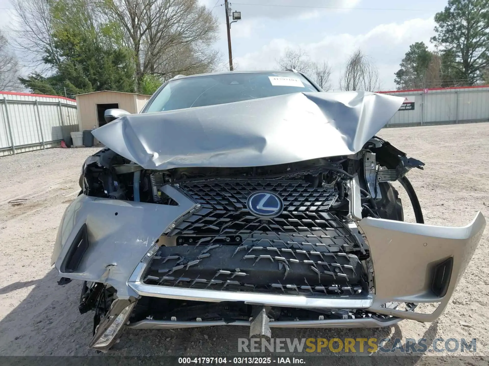 13 Photograph of a damaged car 2T2JGMDA9MC061963 LEXUS RX 450H 2021
