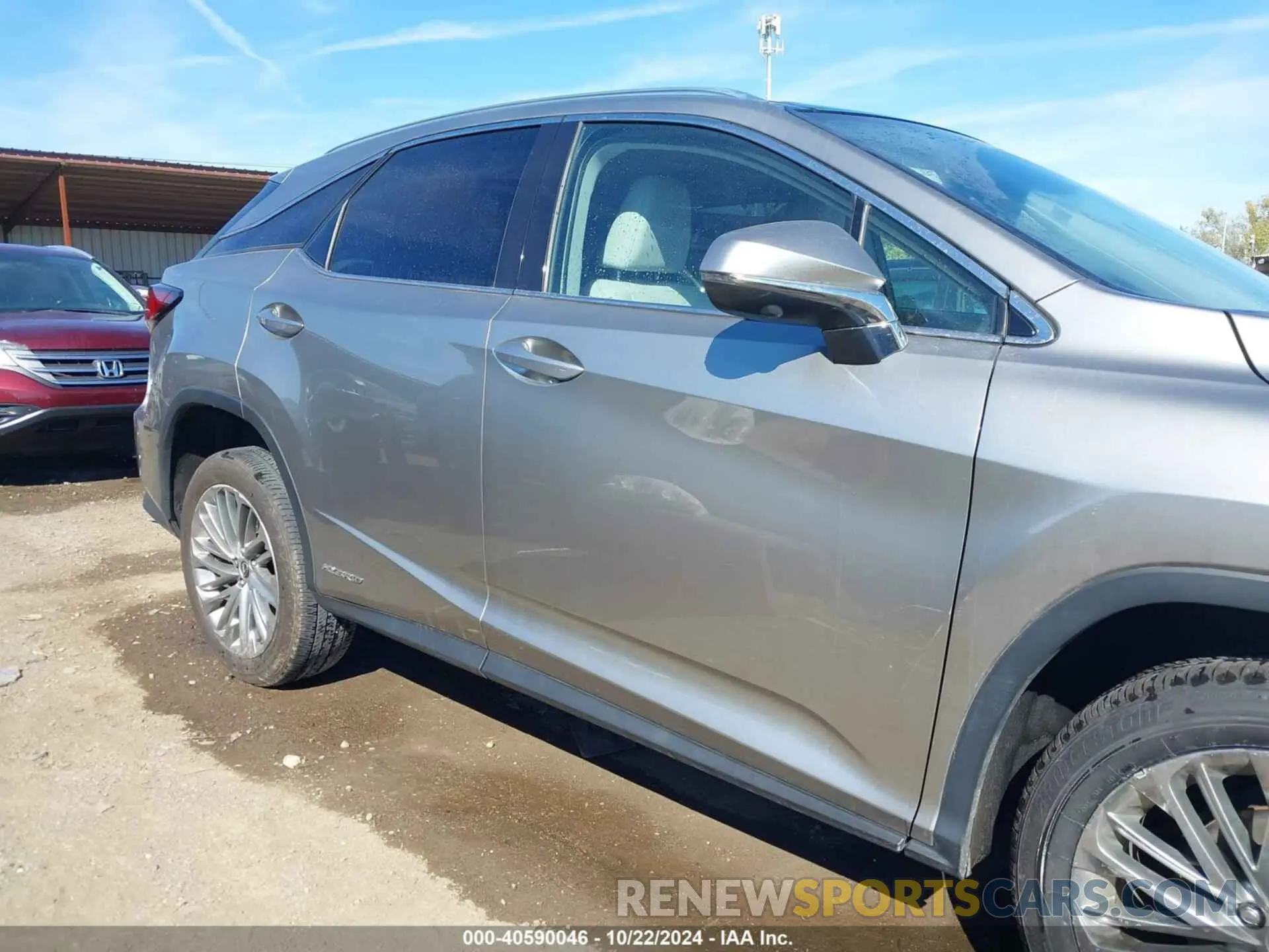 13 Photograph of a damaged car 2T2JGMDAXMC066394 LEXUS RX 450H 2021