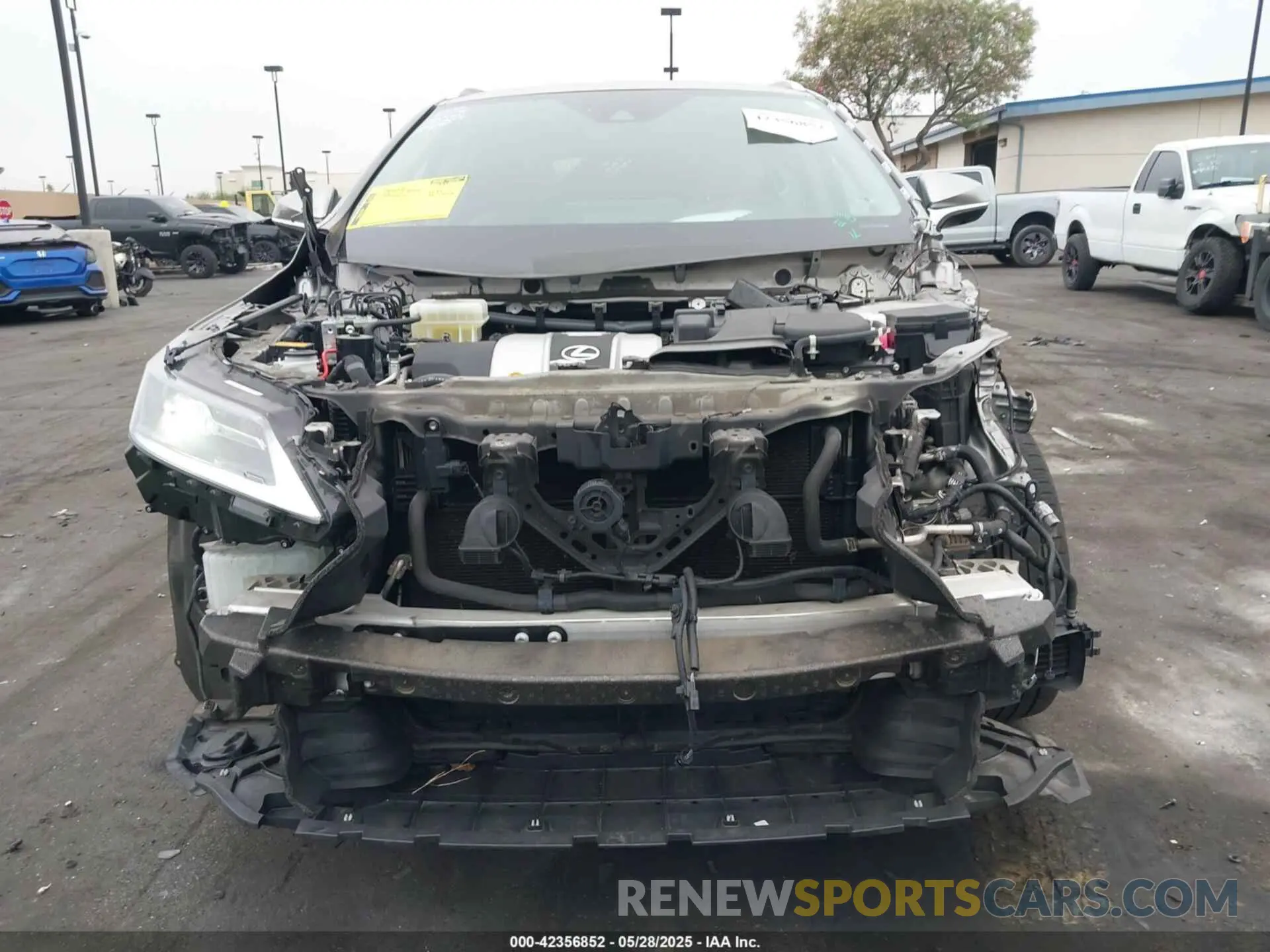 13 Photograph of a damaged car 2T2HGMDA7NC072735 LEXUS RX 450H 2022